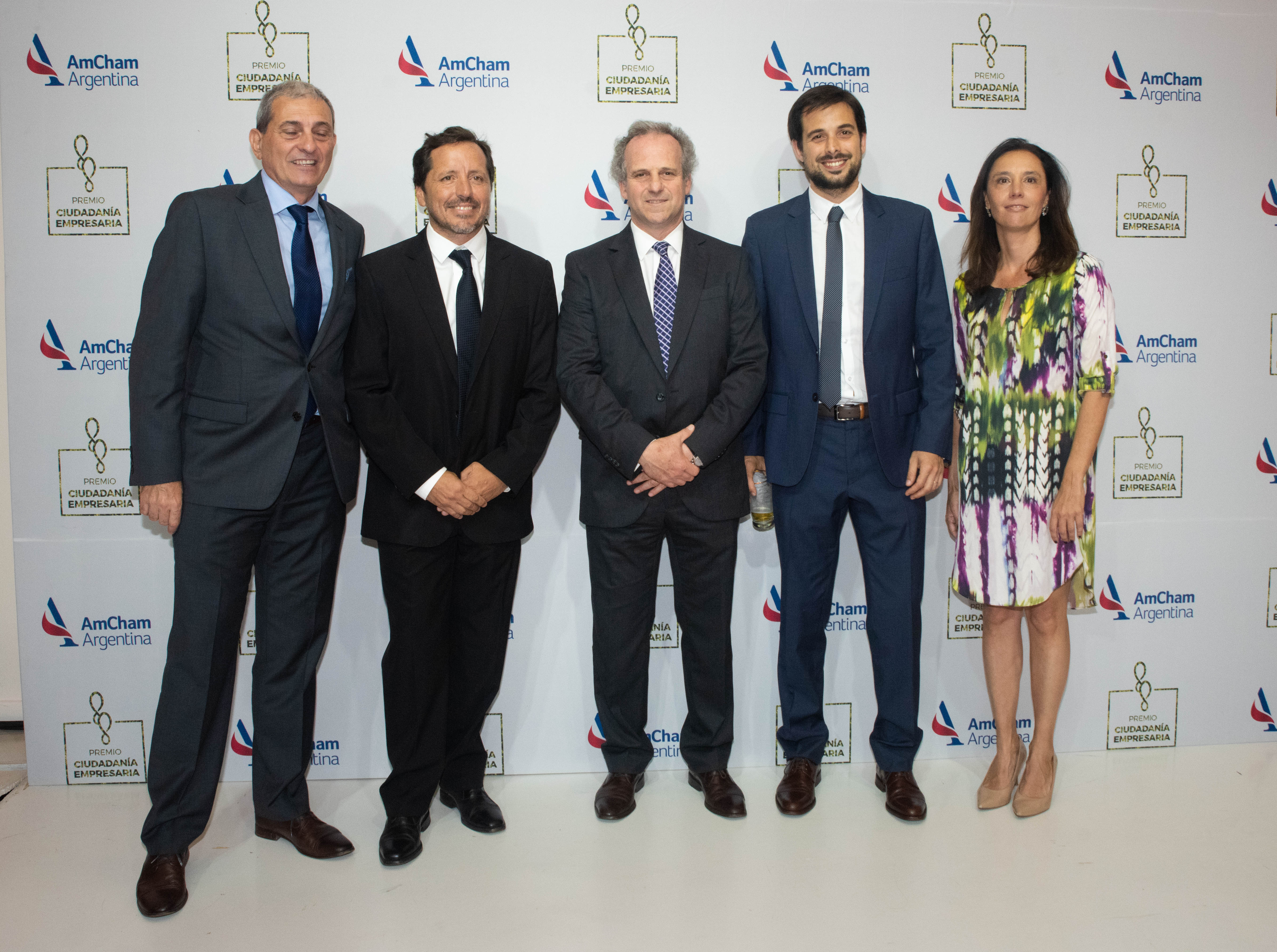 Martín Ticinese, presidente de Cervecería y Maltería Quilmes para Argentina y Uruguay, y Juan Mitjans, director de Gobierno y Asuntos Públicos de Cervecería y Maltería Quilmes