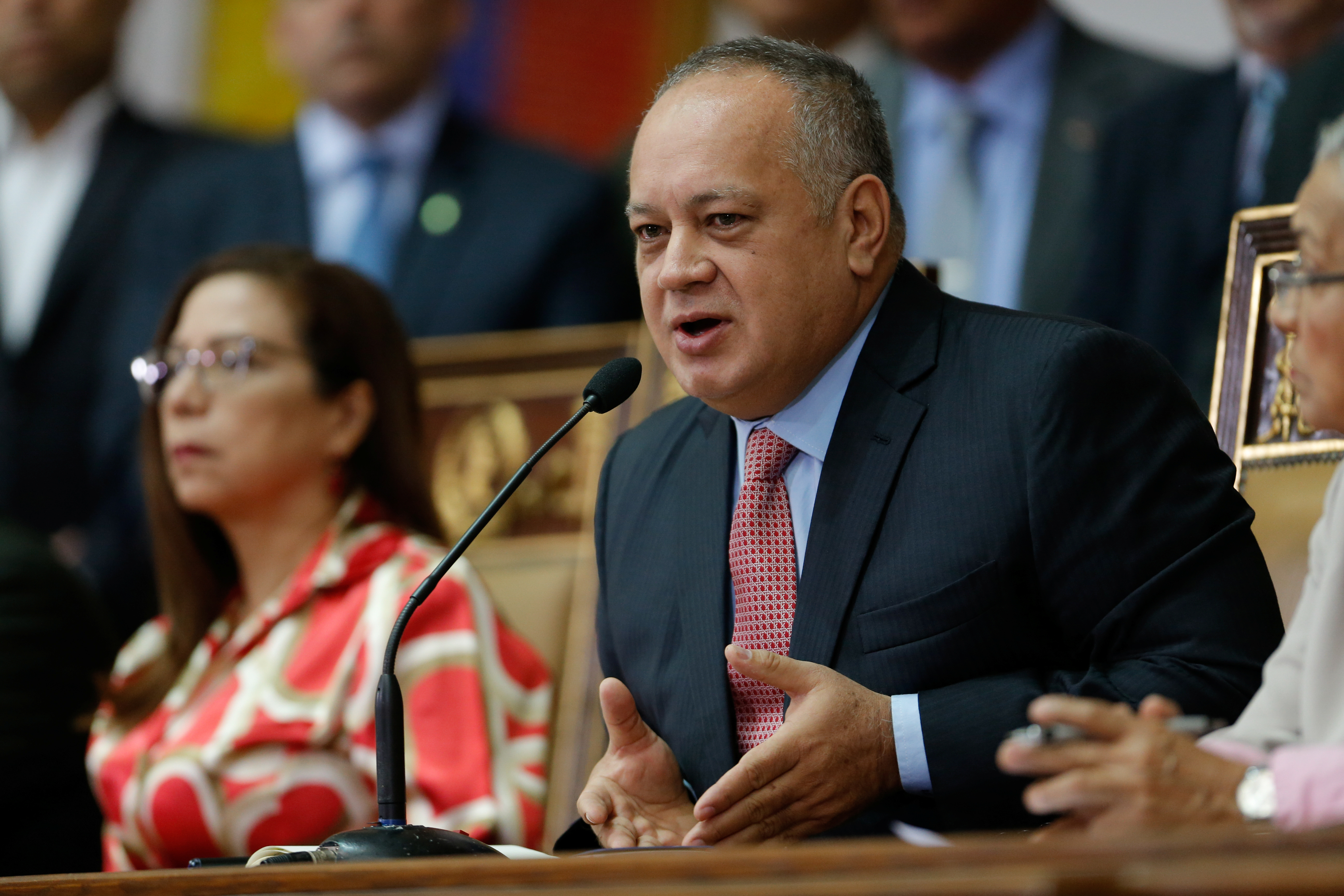 Diosdado Cabello, presidente de la Asamblea Nacional Constituyente de Venezuela (REUTERS/Manaure Quintero)