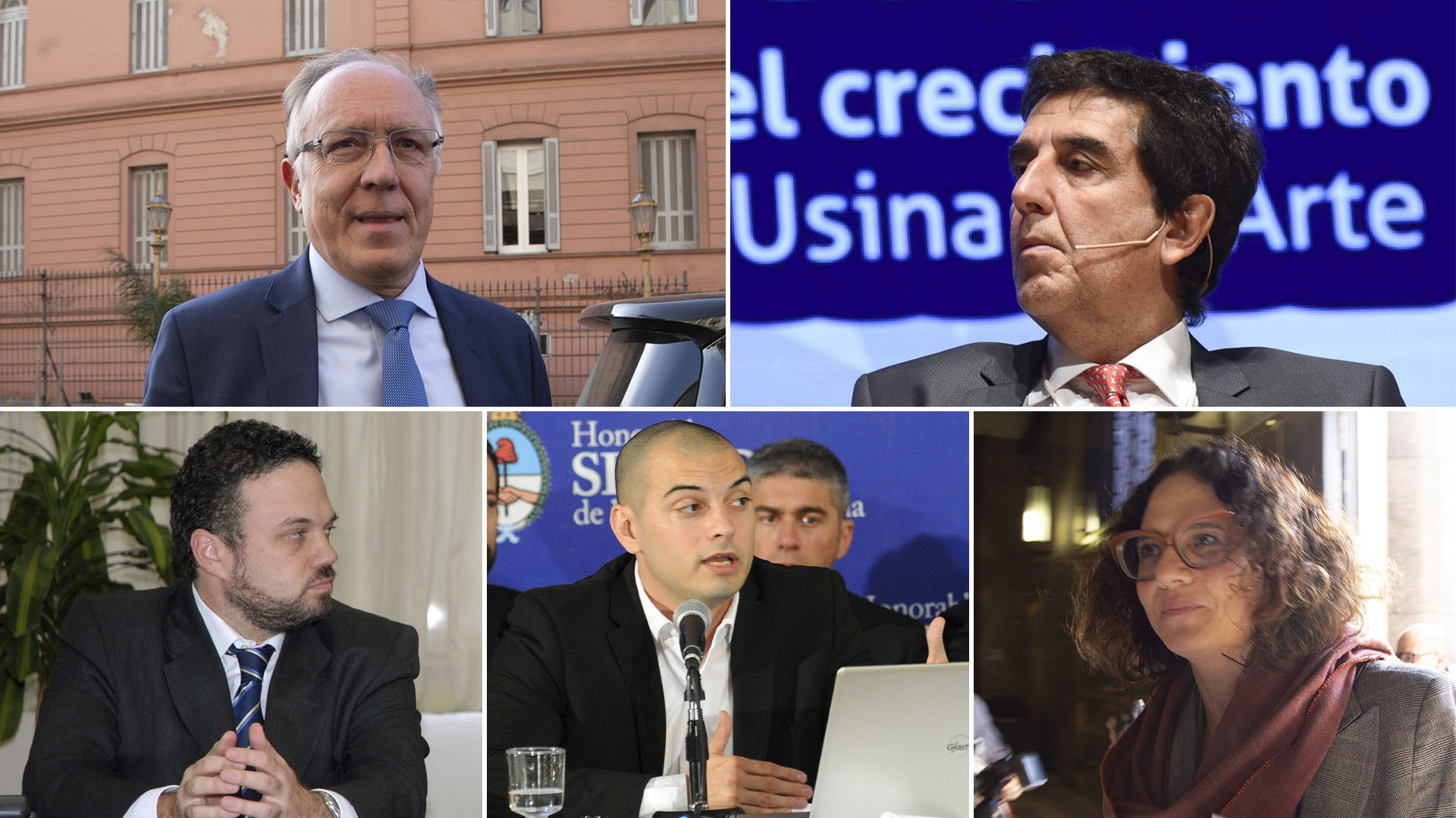 Nielsen, Melconian, Kulfas, Álvarez Agis y Todesca