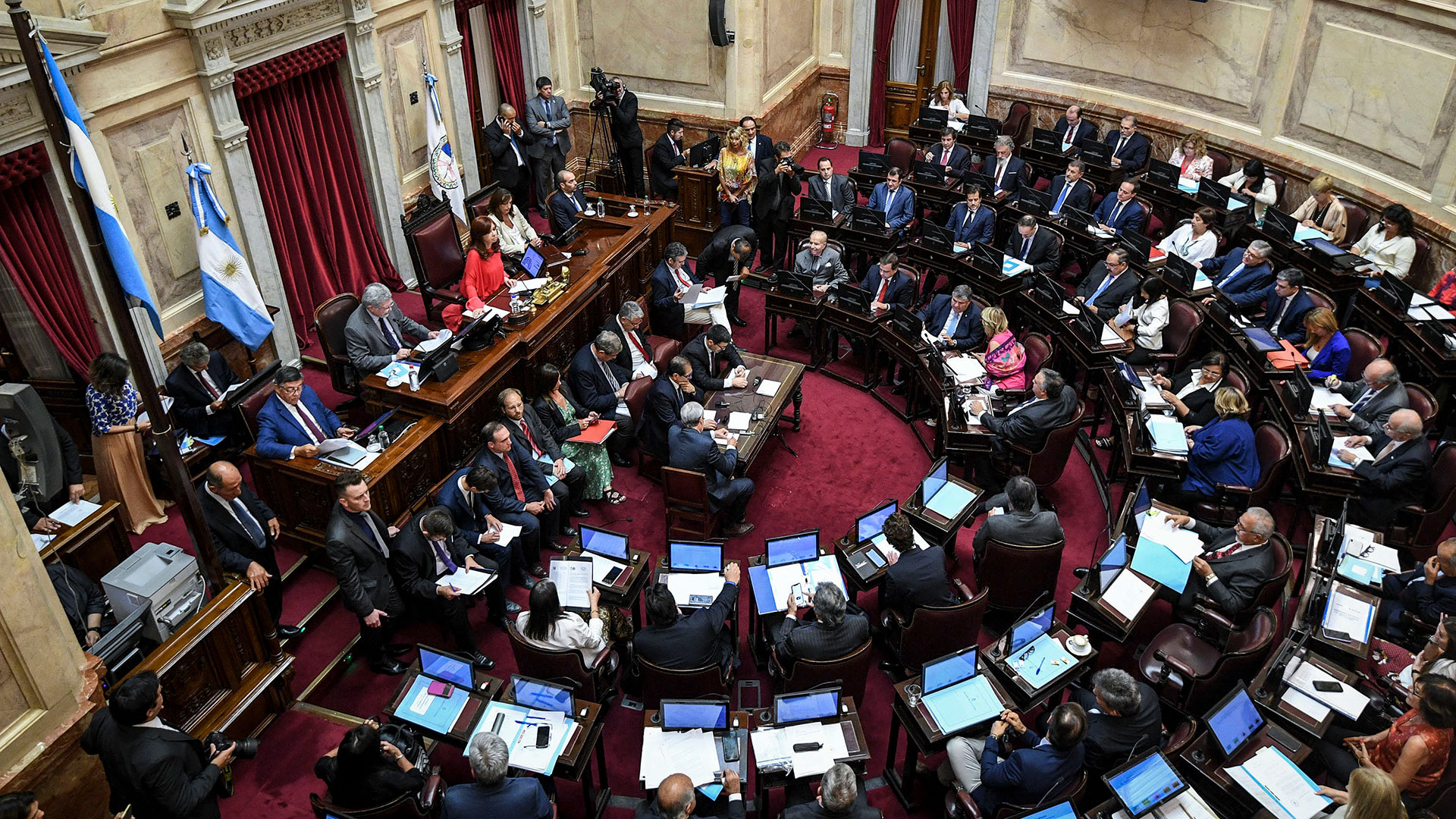 El próximo jueves el Senado debatirá la reforma de las jubilaciones de privilegio (Télam)