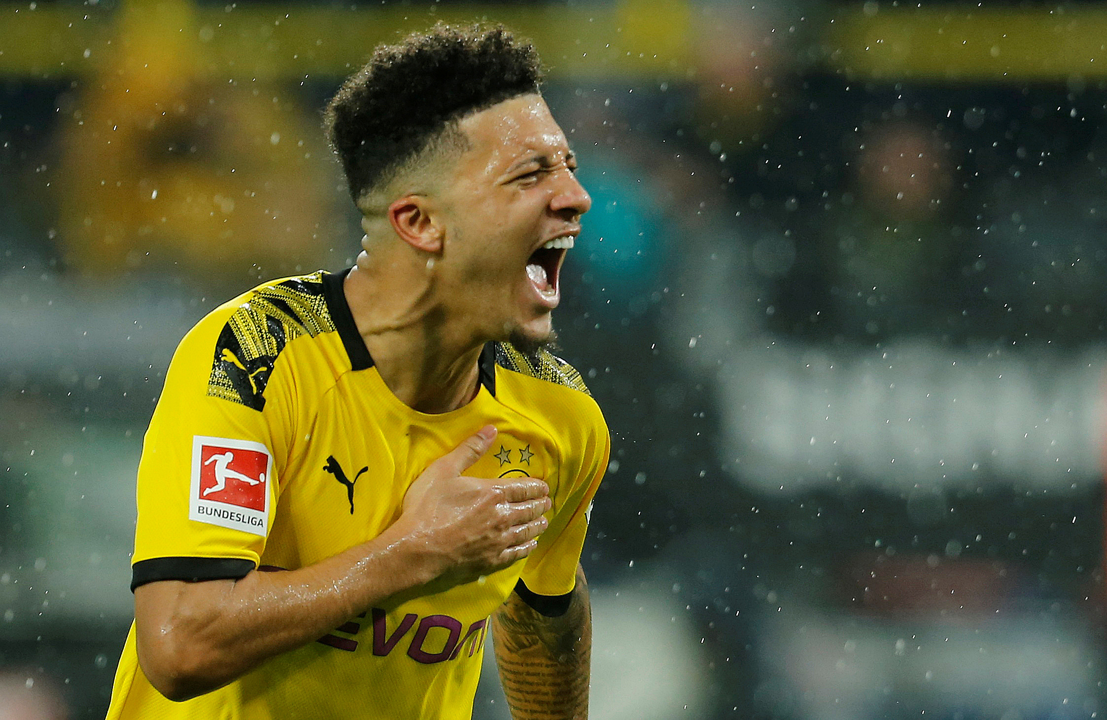 Jadon Sancho , alemán de 19 años, Borussia Dortmund- USD 188,3