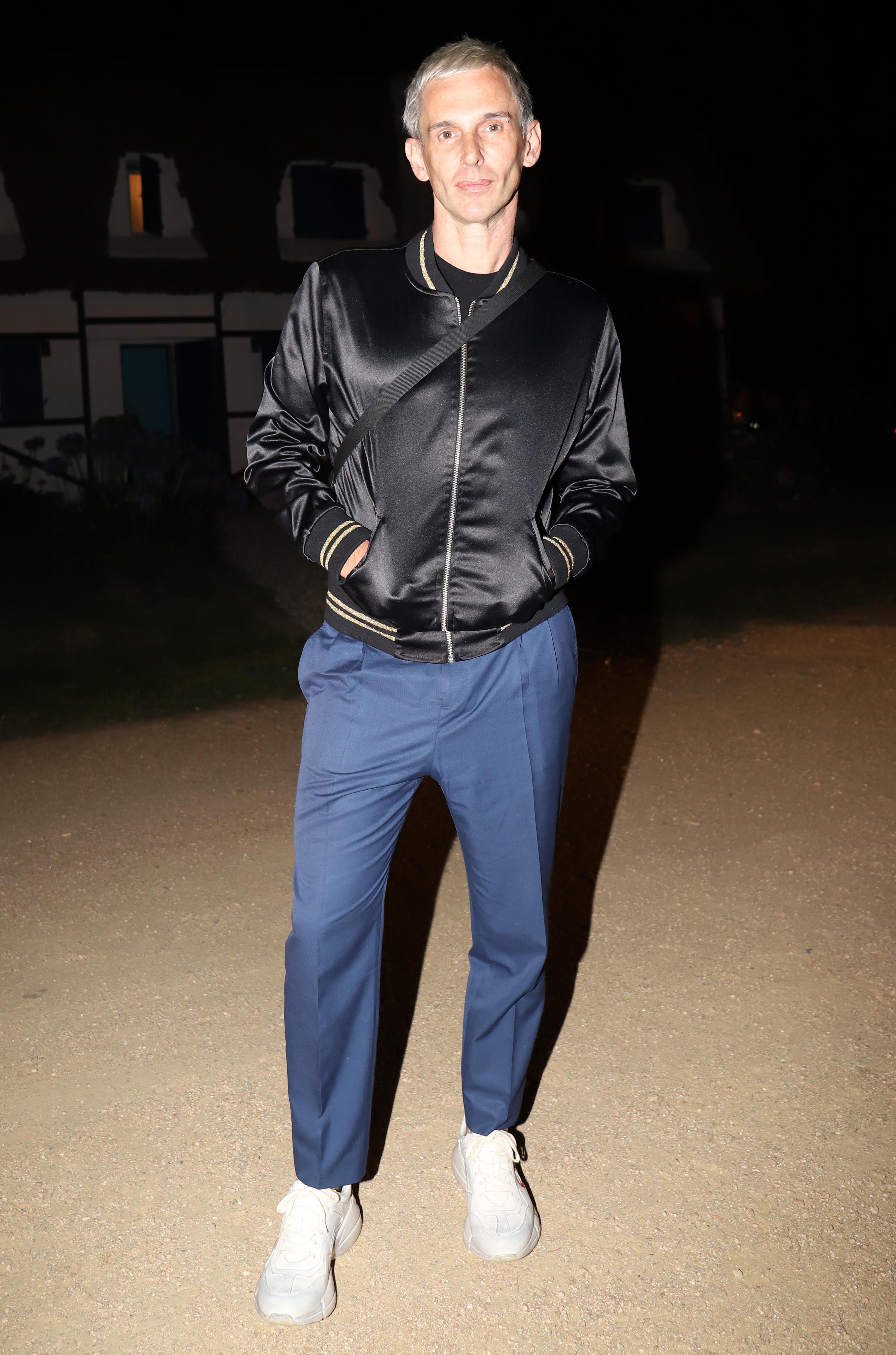 Fabián Paz en la fiesta de Giuseppe Cipriani