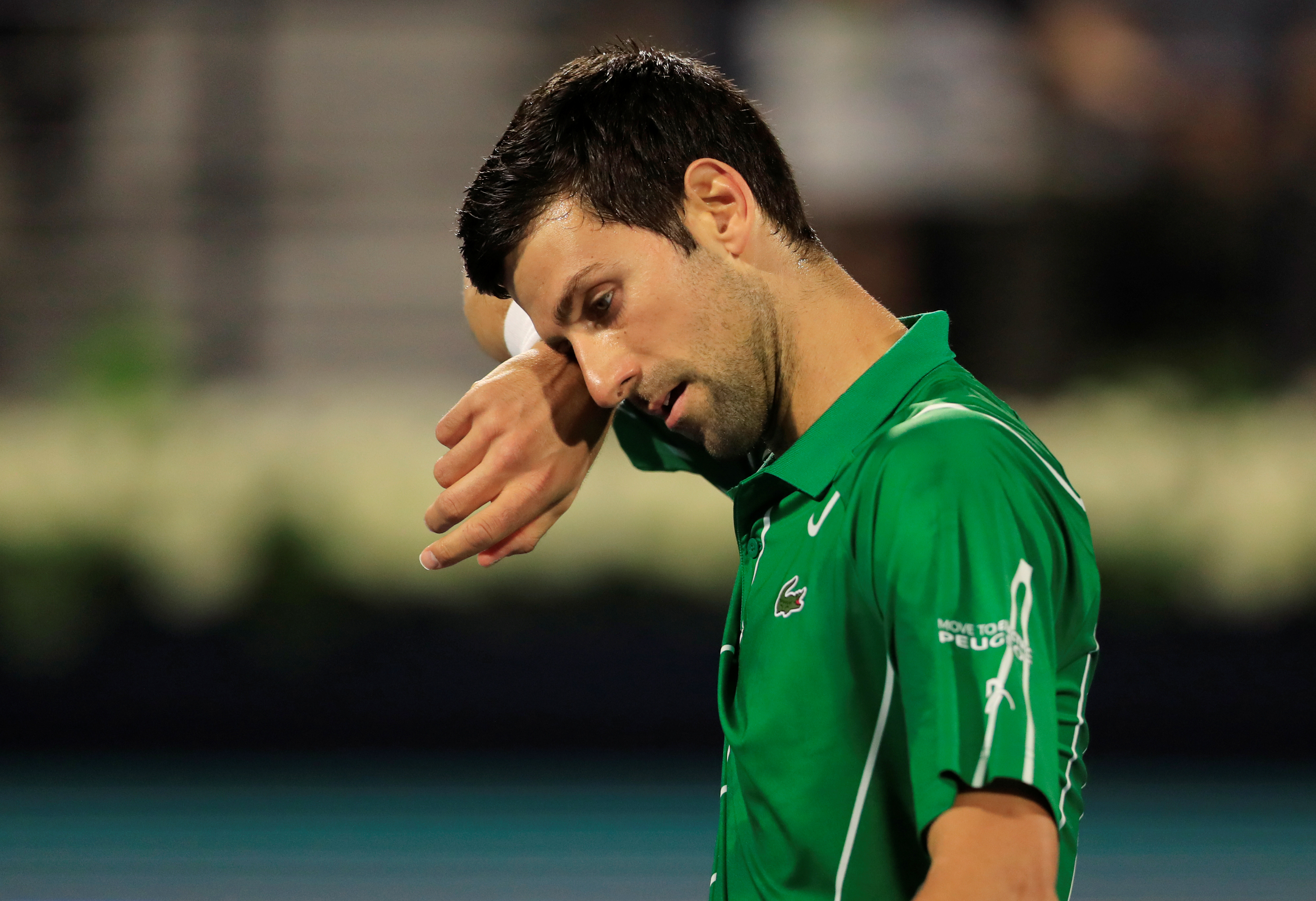 Djokovic defendió su postura - REUTERS/Thaier Al-Sudani