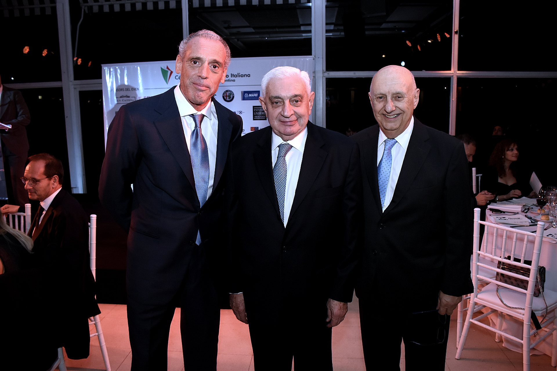 Giorgio Alliata di Montereale, Adelmo Gabbi y Arturo Curatola