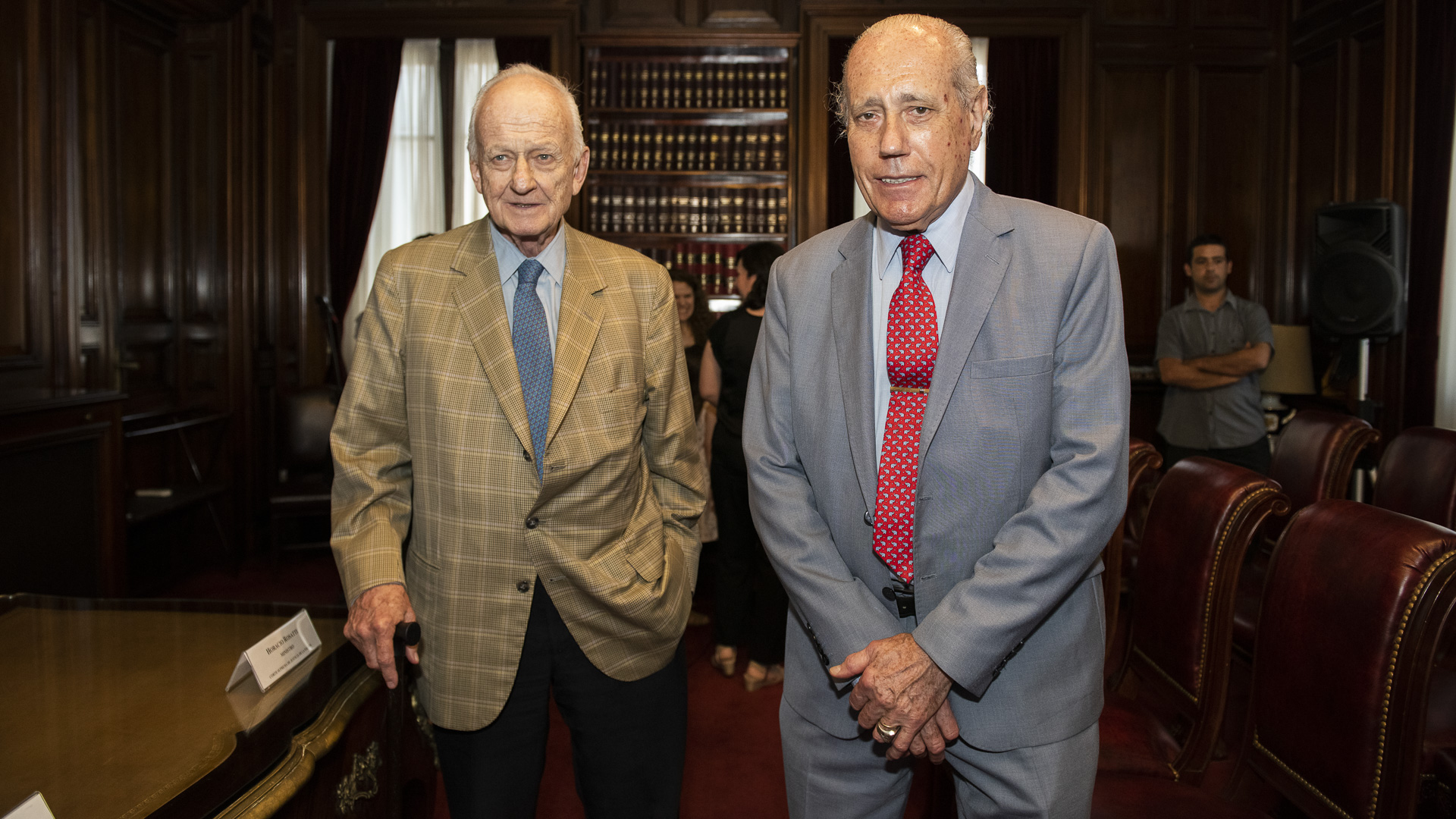 Los abogados Badeni y Vanossi fueron parte del jurado