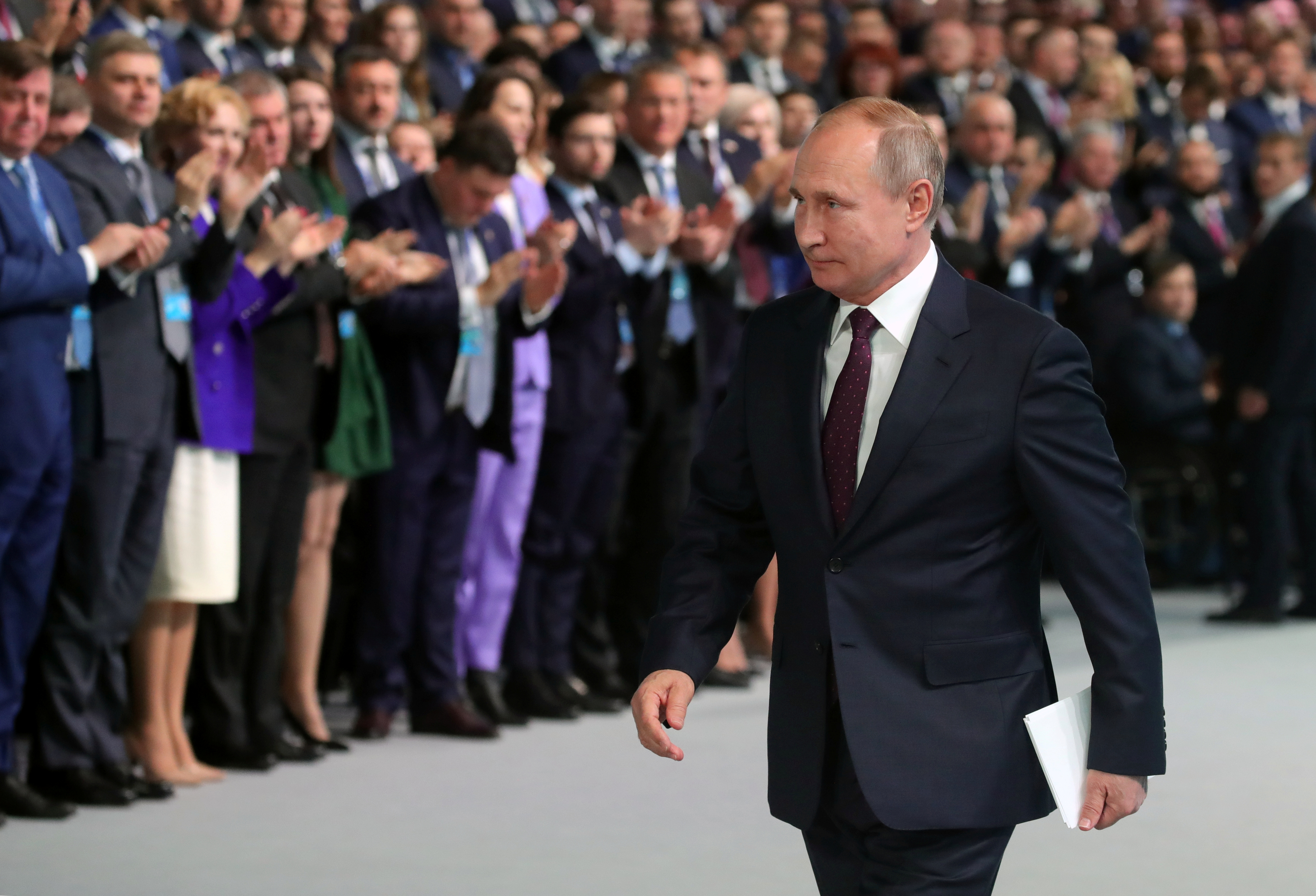 El presidente de Rusia Vladimir Putin (Sputnik/Mikhail Klimentyev/Kremlin via REUTERS)