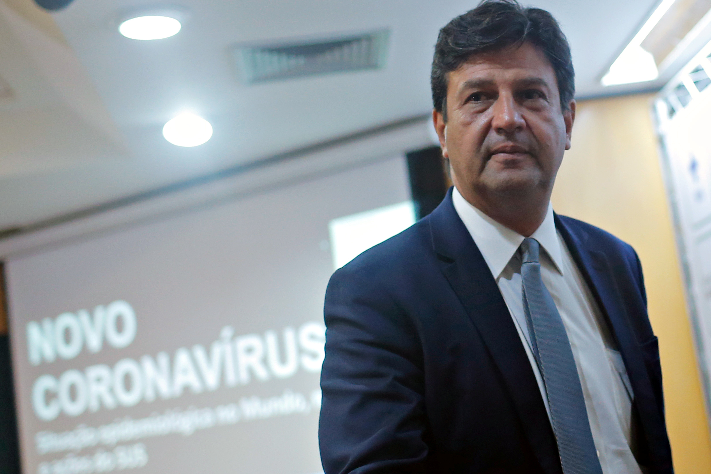 Luiz Henrique Mandetta, ministro de Salud de Brasil (REUTERS/Adriano Machado)