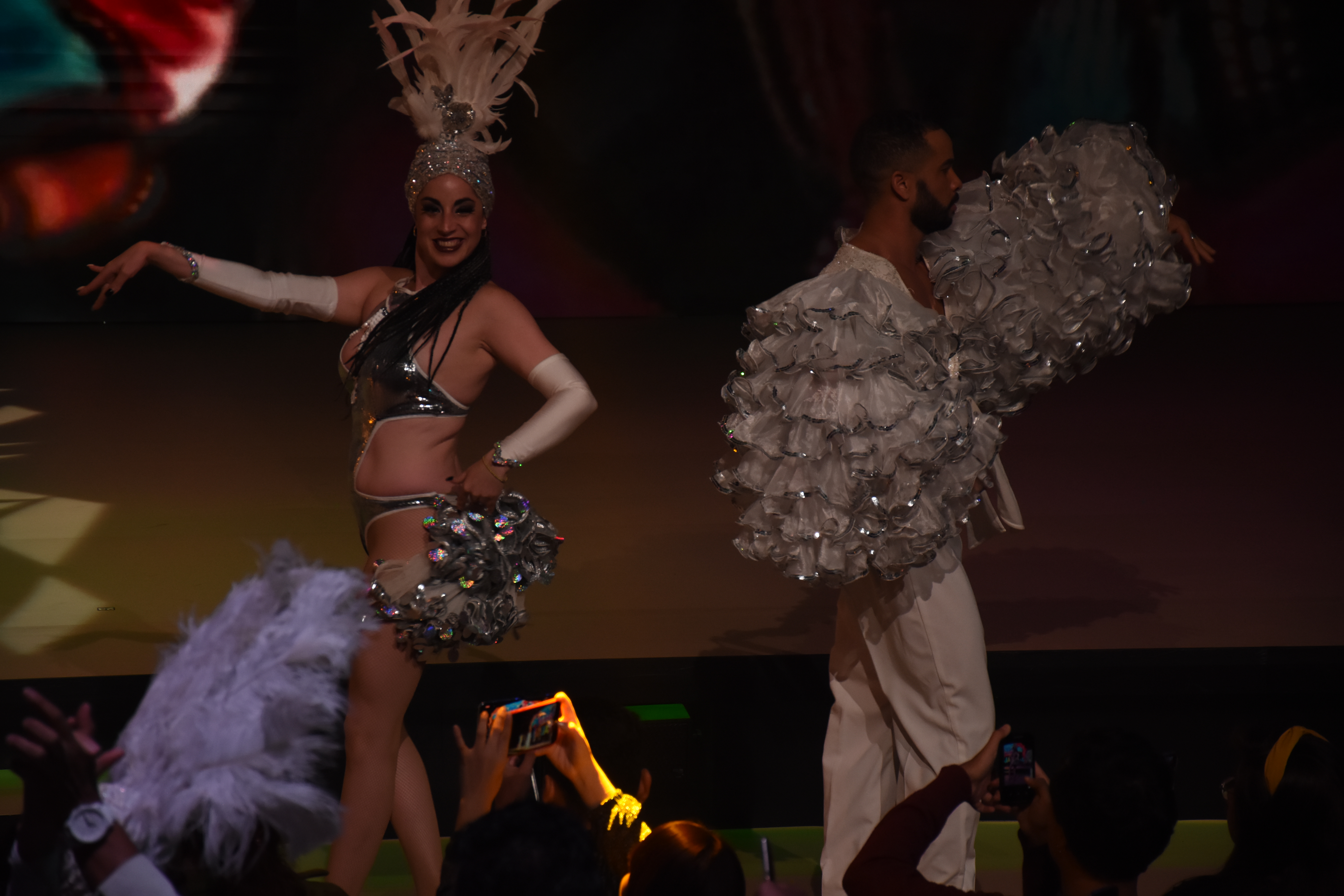 Los bailarines no hicieron falta (Foto: Ana Hernández/Infobae México)