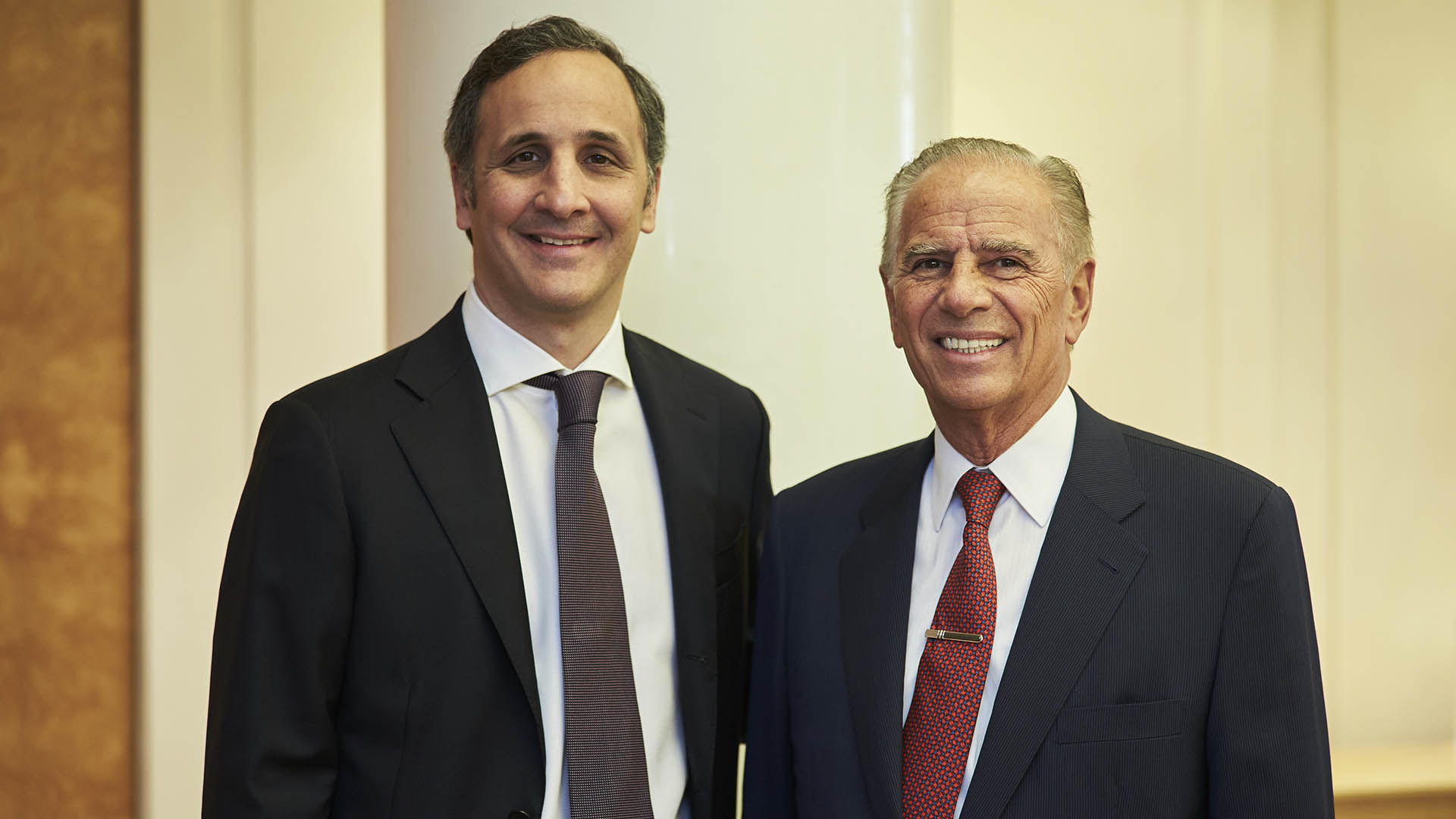 Marcos Bulgheroni, CEO de Pan American Energy, y Alejandro Bulgheroni, Chairman de Pan American Energy Group