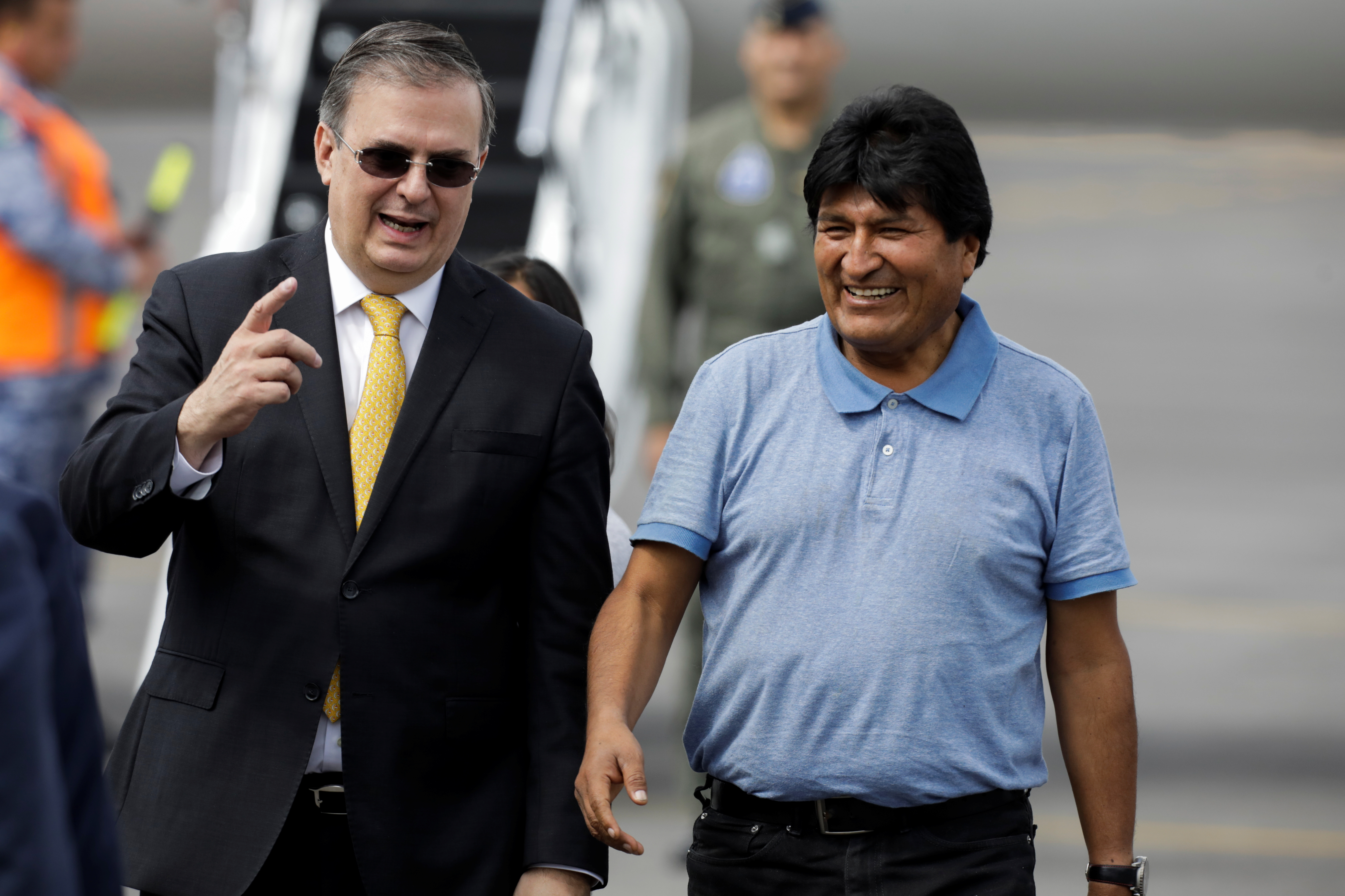 Marcelo Ebrard realizó el anuncio de asilo político a Evo Morales el pasado lunes. (Foto: REUTERS)