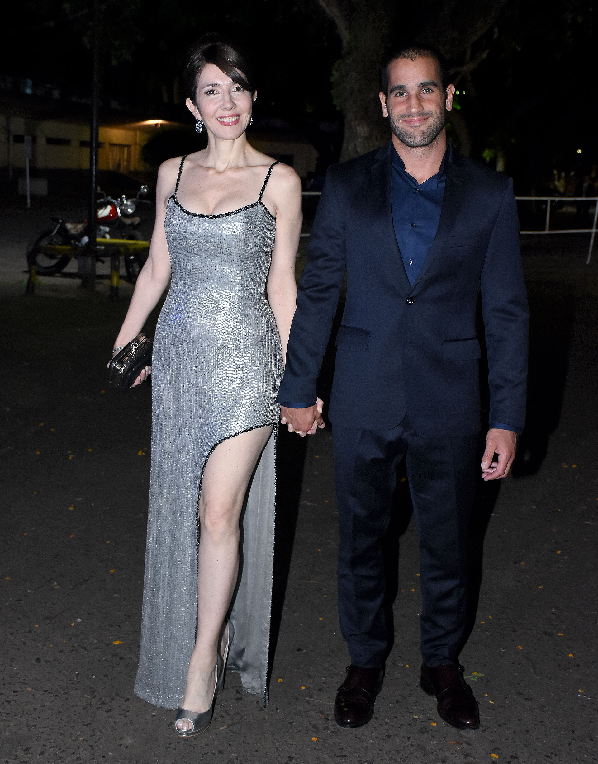 Cristina Pérez y su novio Yoel Freue