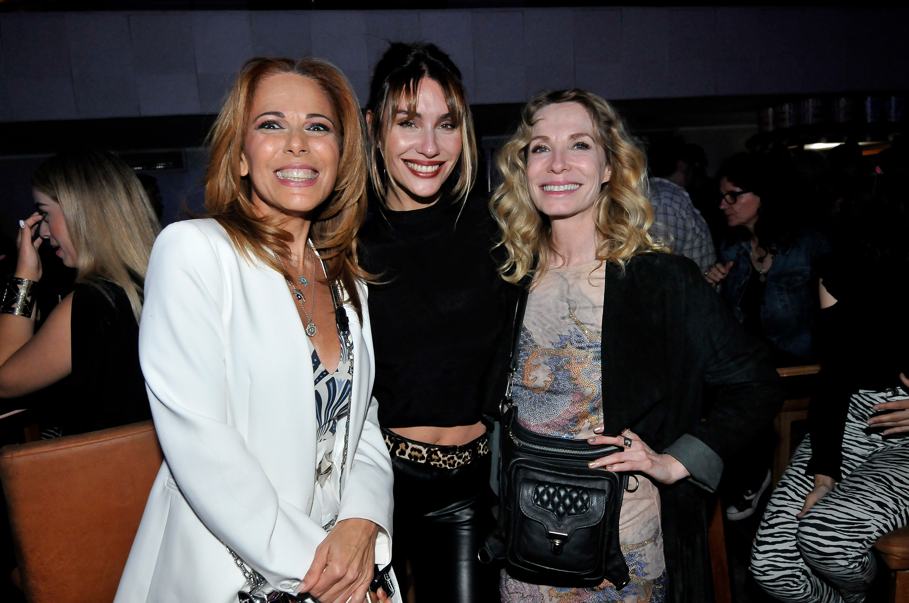 Iliana Calabró, Paula Morales y Gloria Carrá