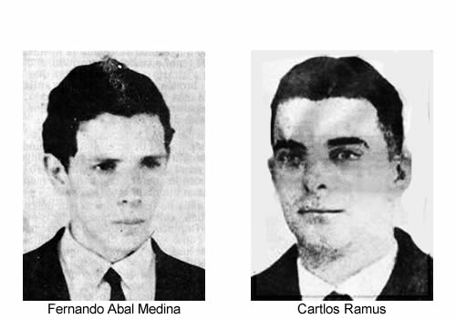 Fernando Abal Medina y Carlos Ramus cayeron acribillados a balazos tras tirotearse con efectivos de la Bonaerense. Firmenich, con solo 22 años, quedó como jefe de la organización.