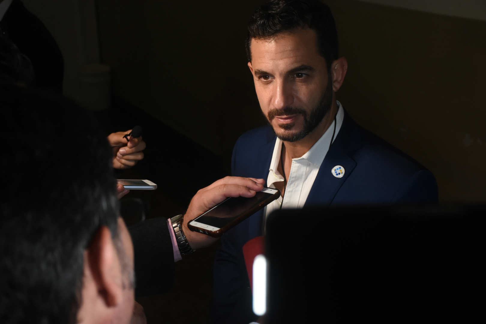 Matías Tombolini, candidato a jefe de Gobierno porteño por Consenso Federal