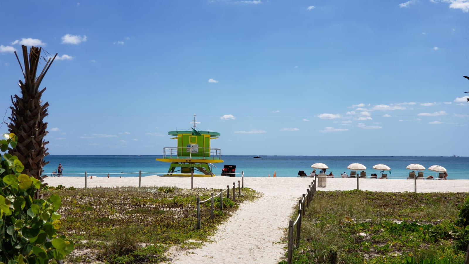 Playa en Miami: el dólar turista costará 82 pesos (Foto: @opymorales)