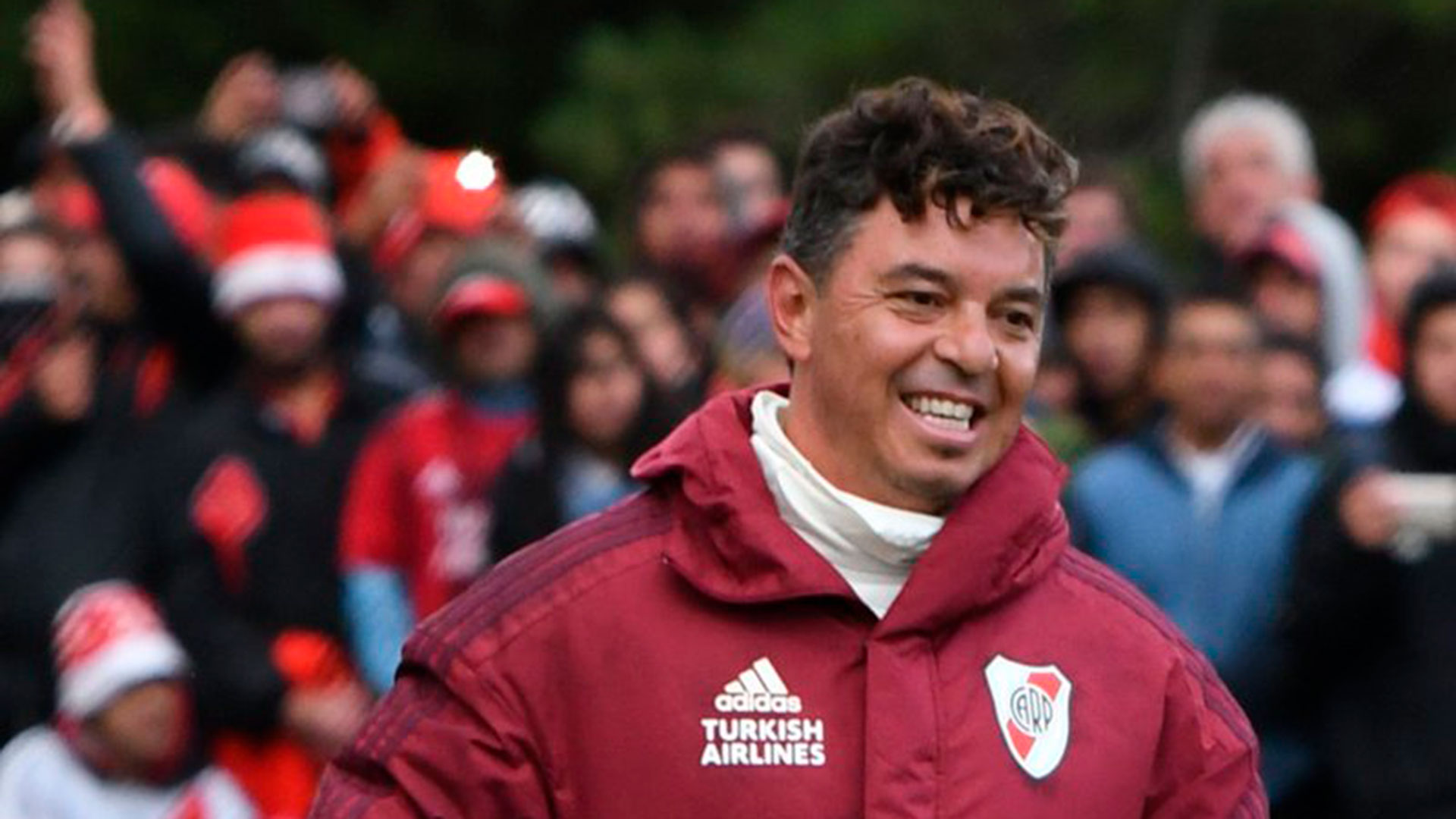 Gallardo ya había sonado en el Barça a comienzos de temporada (@RiverPlate)