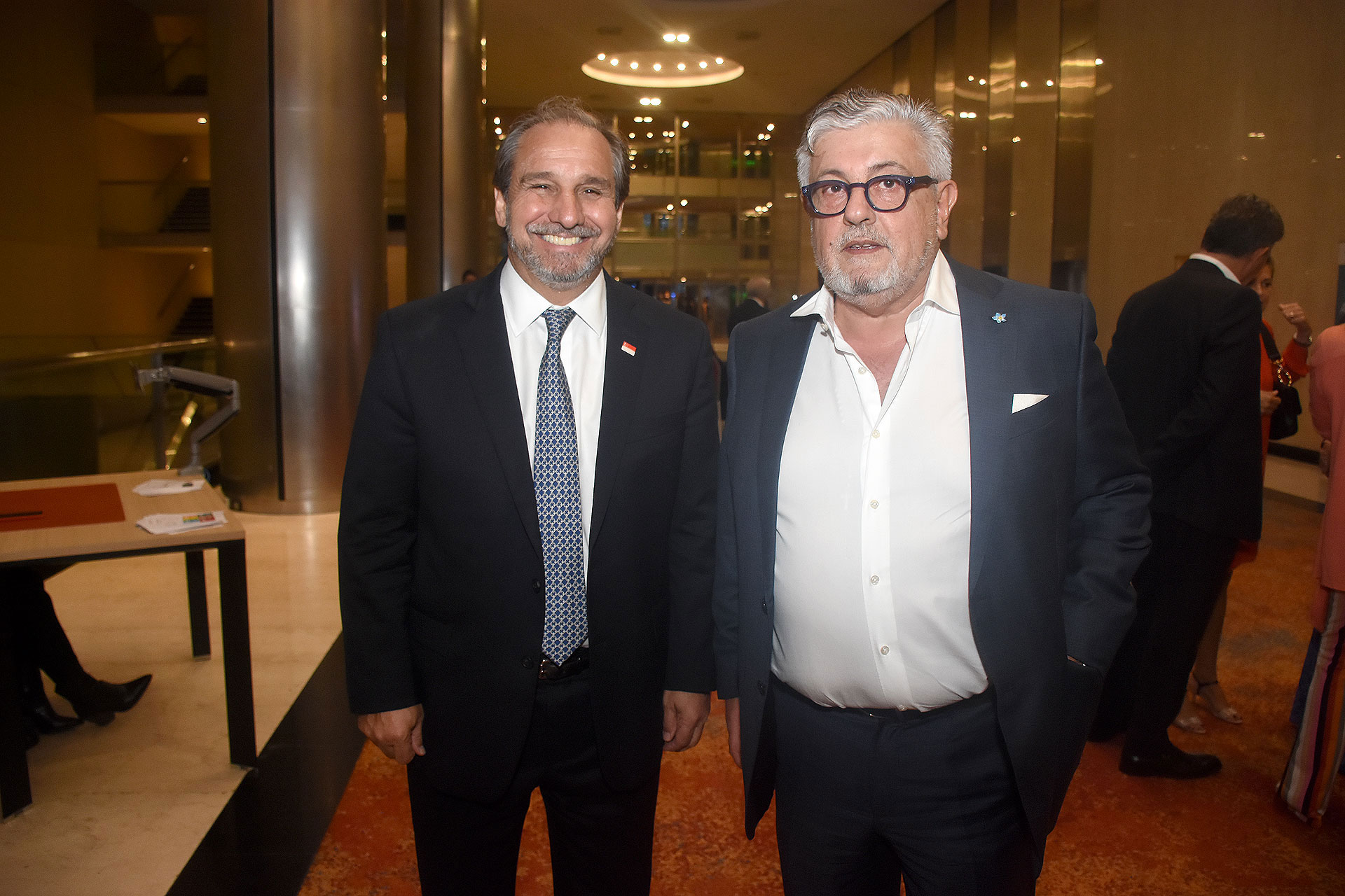 Los empresarios Nicolás Caputo y Carlos Gorosito