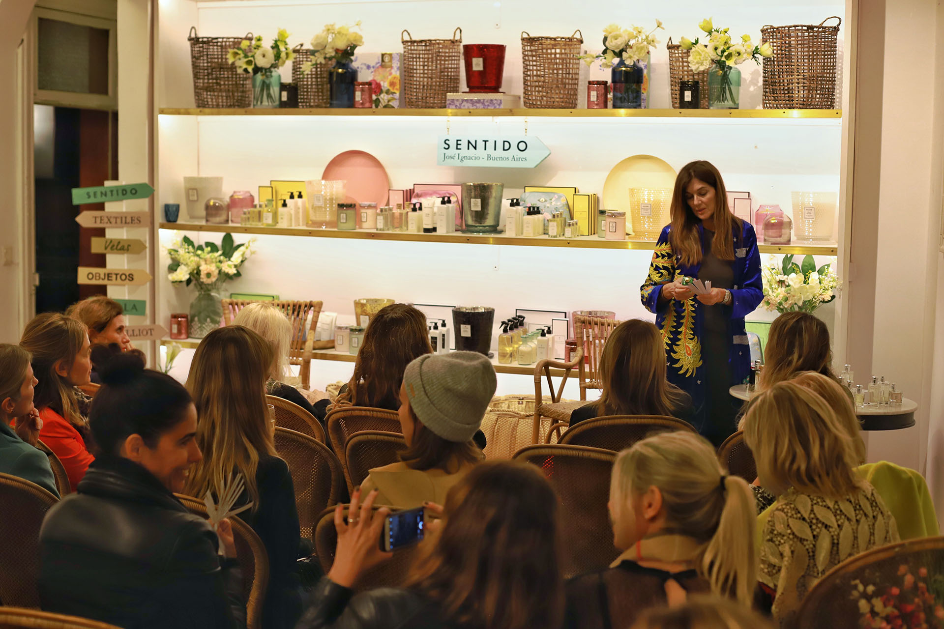 Andrea Frigerio durante el workshop llamado