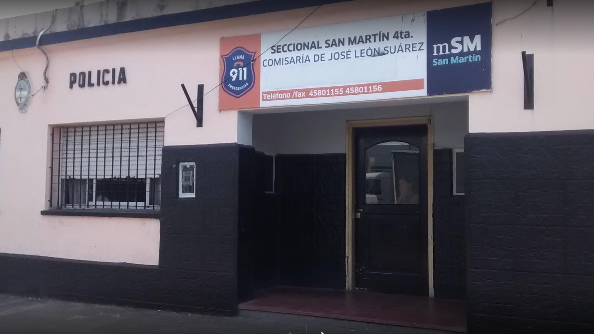 La Comisaría 4° de José León Suárez.