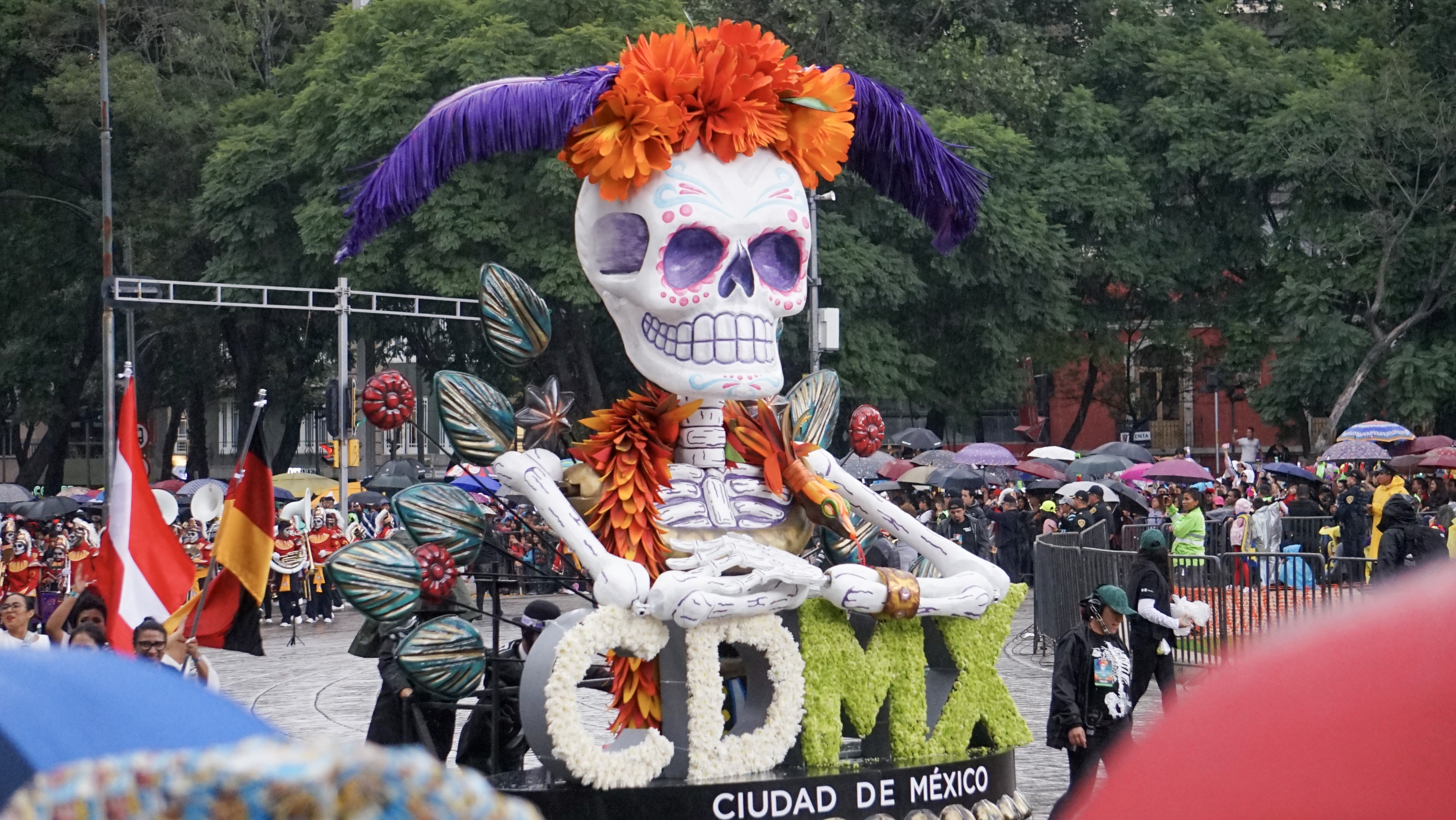 La capital mexicana también tiene su Catrina que desfila cada año