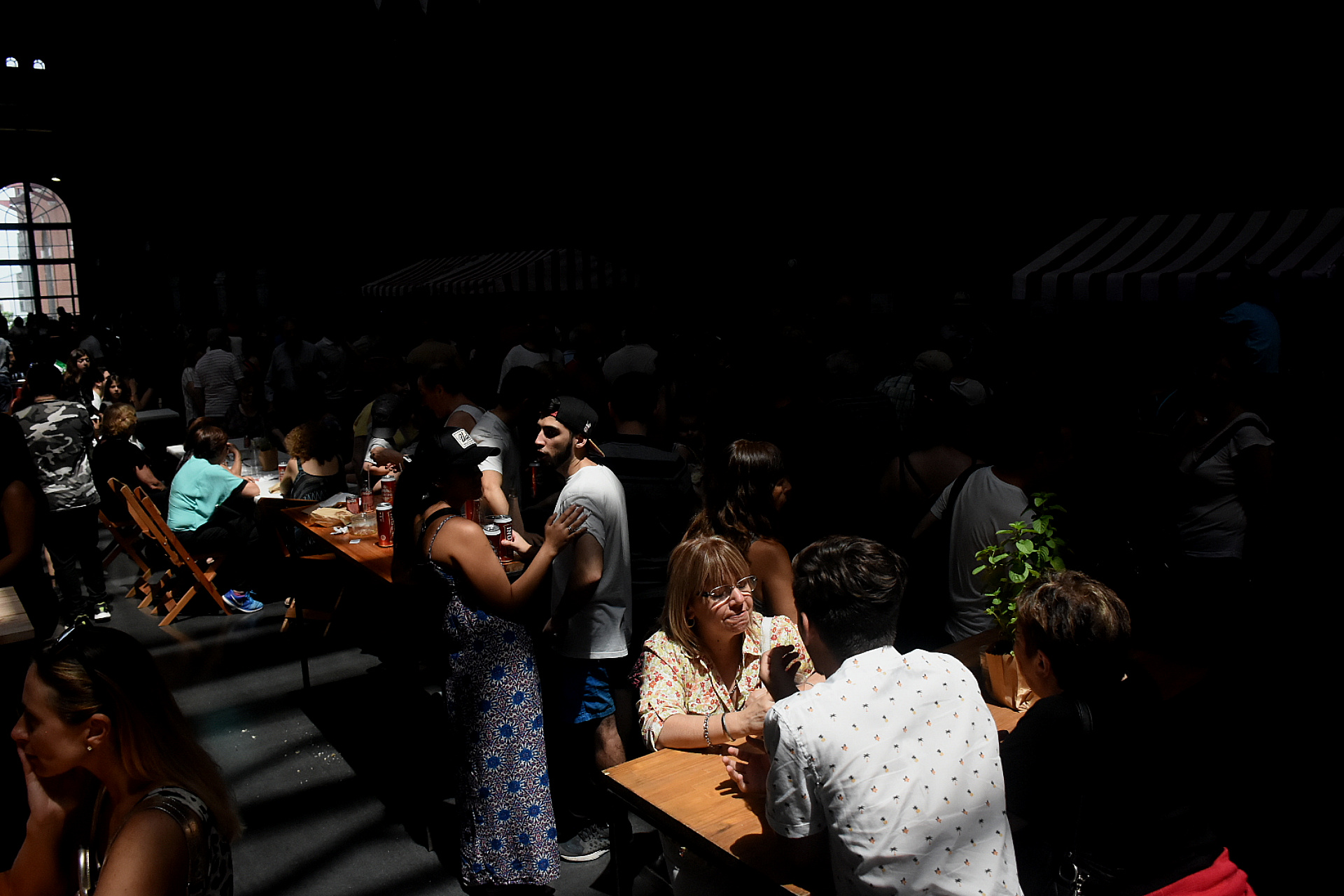 Quienes fueron a la Usina pudieron disfrutar de un gran día festivo, y probar degustaciones gratuitas, venta de productos típicos y comida callejera
