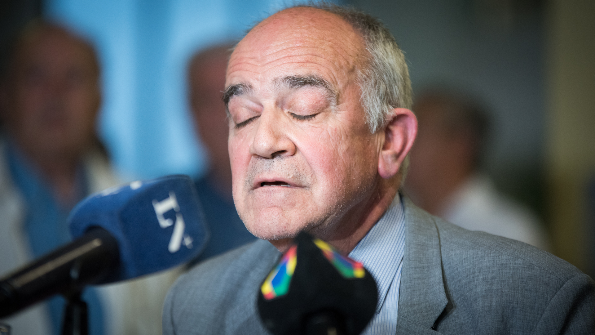 El suspedido juez Luis Carzoglio (Manuel Cortina)