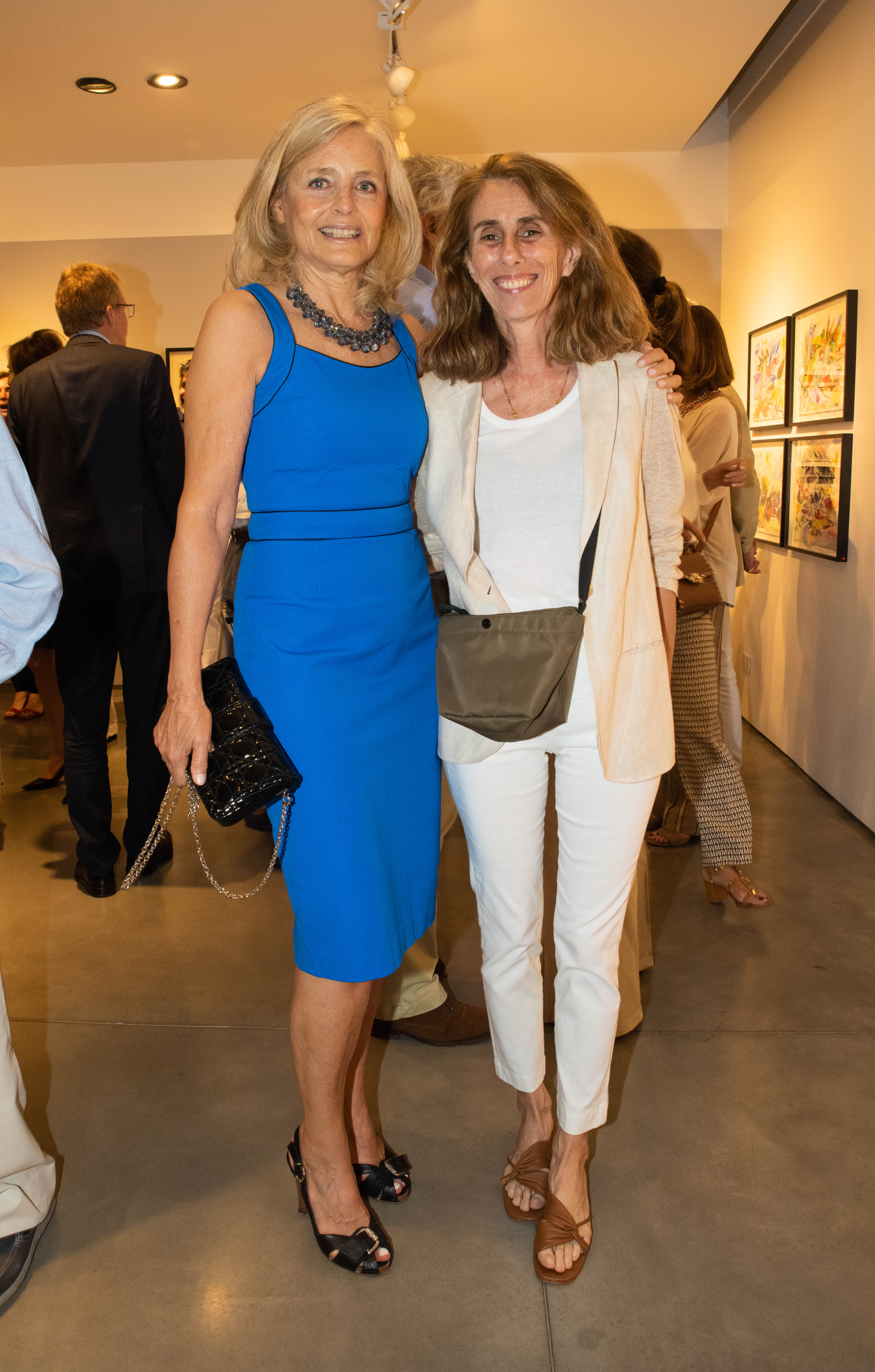 Cecilia Zuberbuhler y Mercedes Larreta de Campos