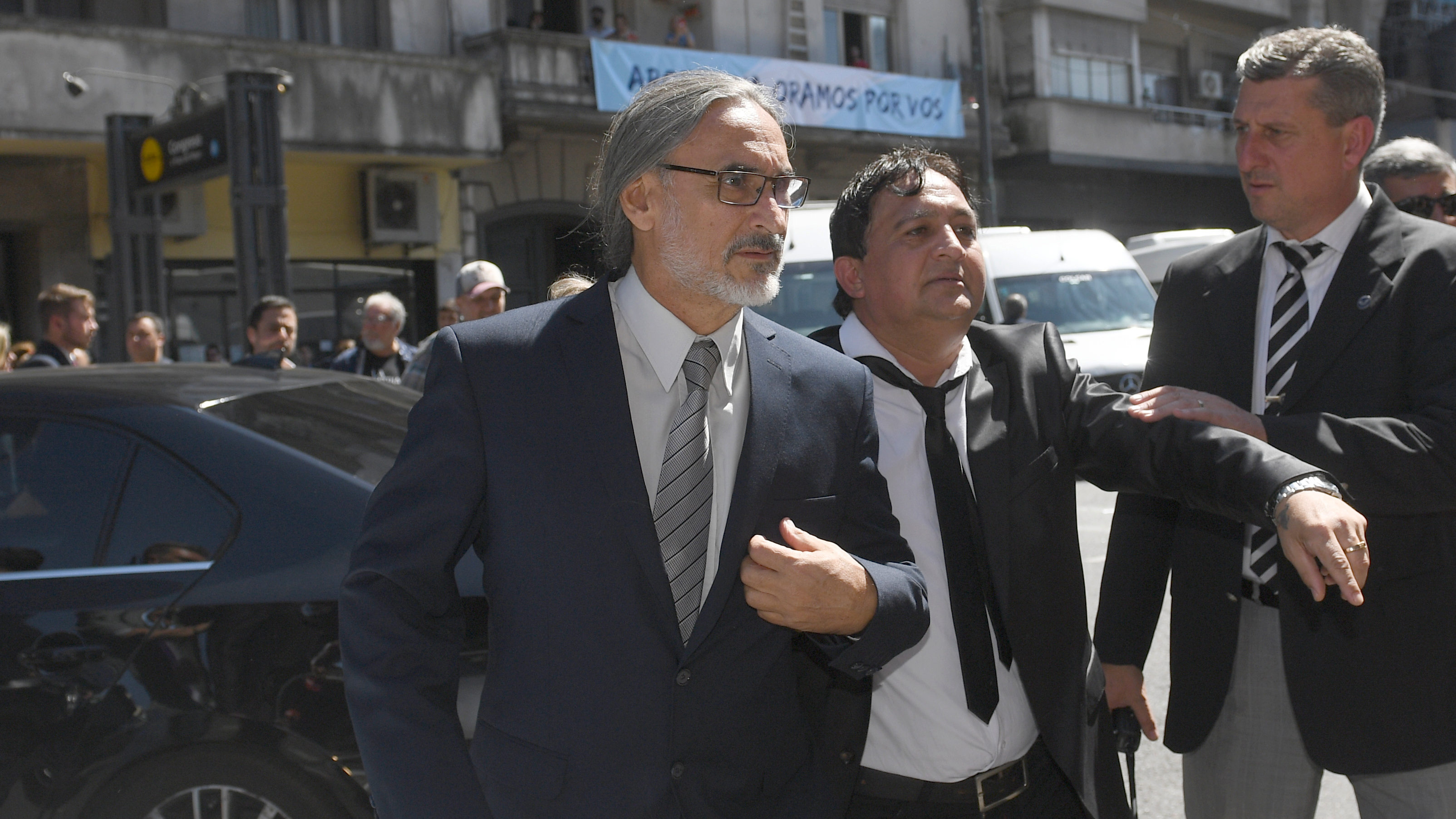 El ministro de Agricultura, Luis Basterra (Maximiliano Luna)