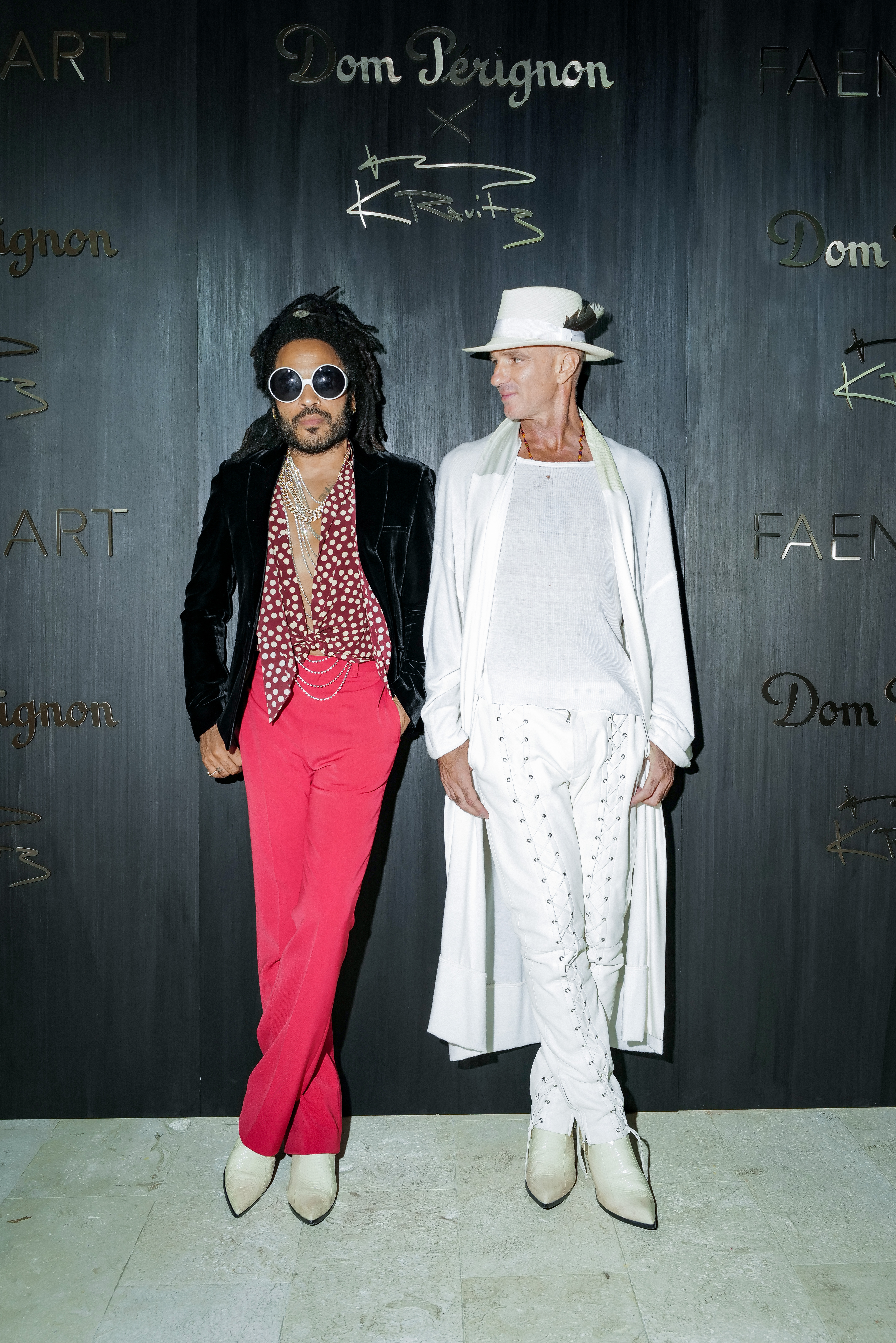 Lenny Kravitz y Alan Faena