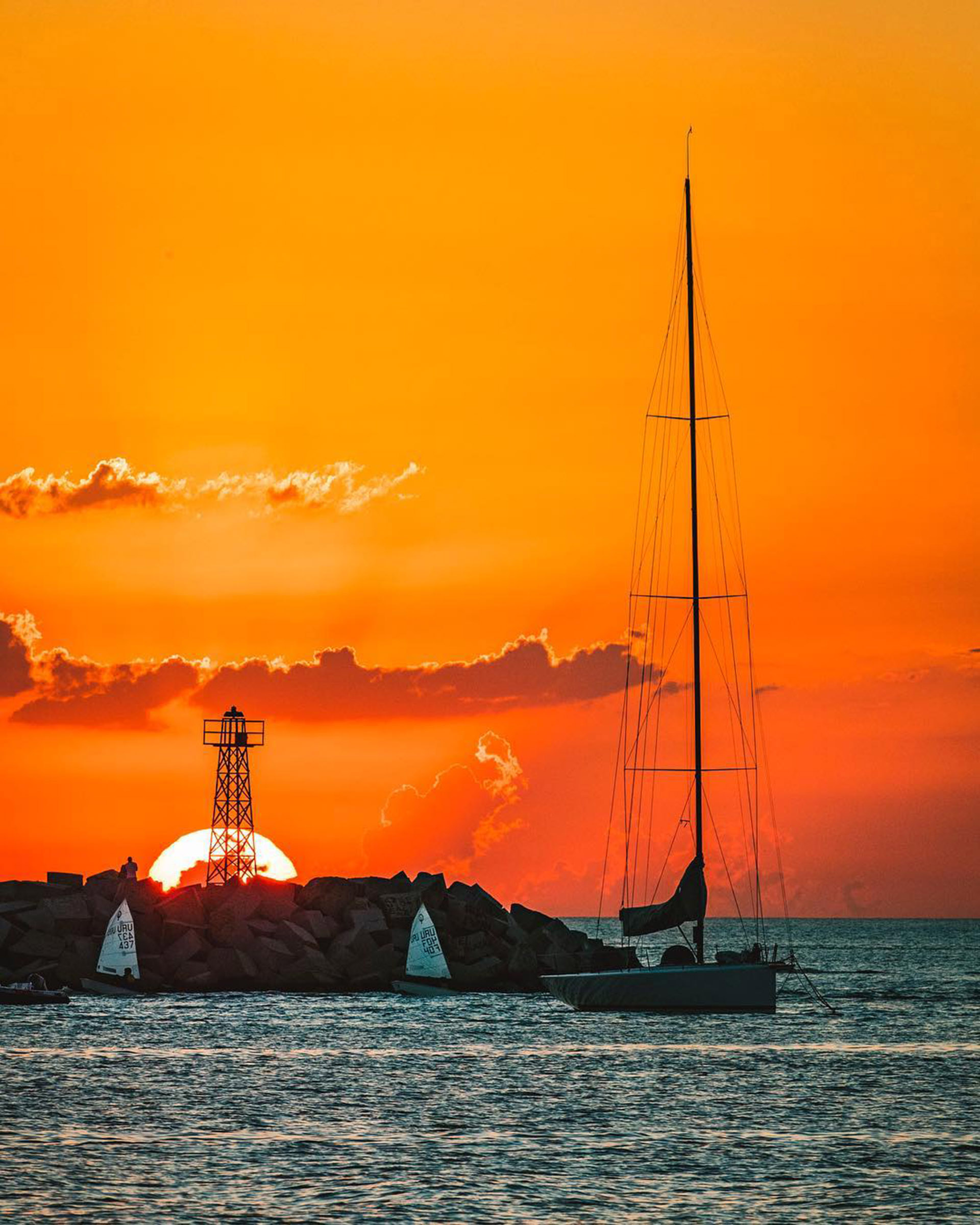 Desde el Puerto de Punta del Este