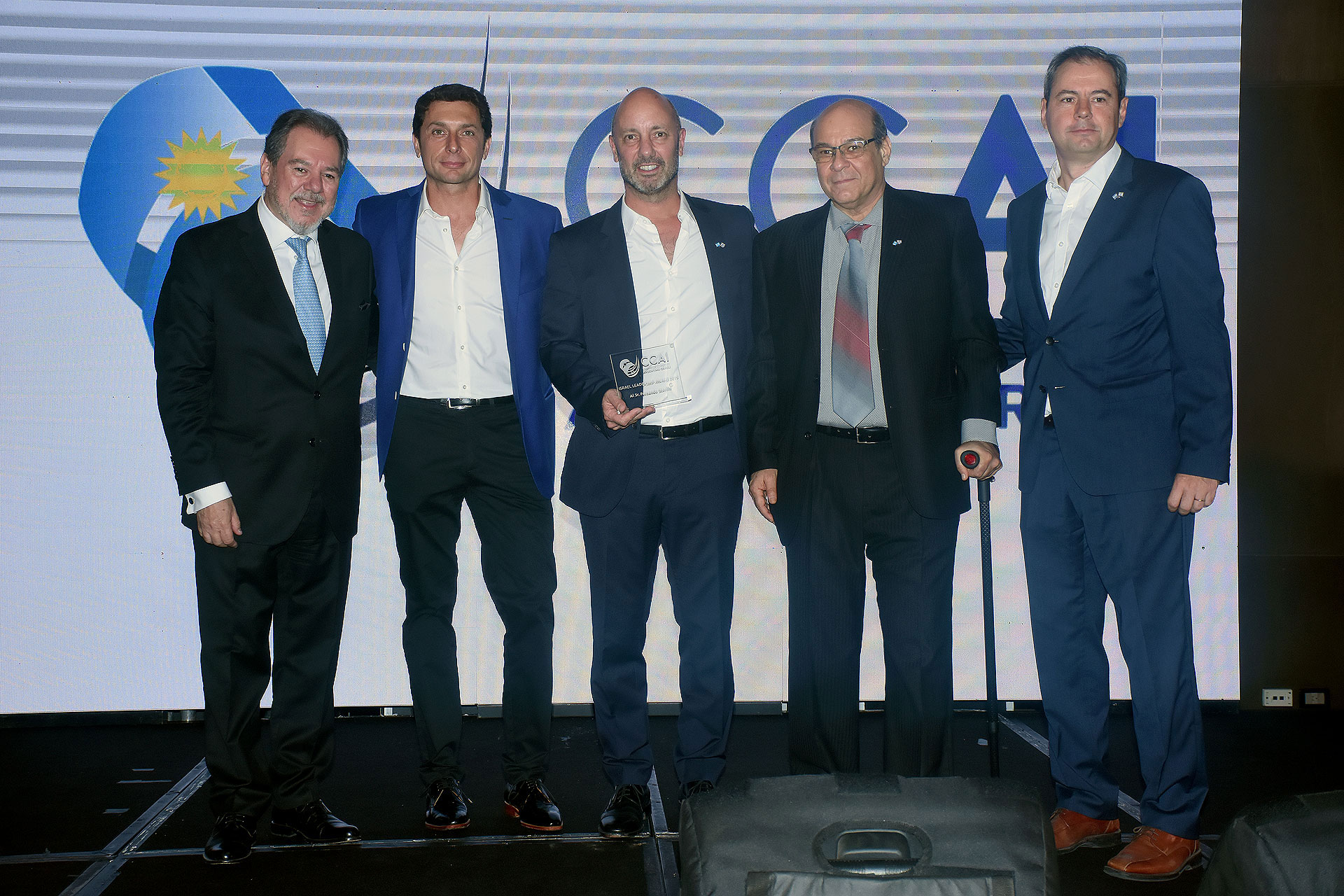 El CEO y fundador de Megatlon, Fernando Storchi, recibió el Israel Leadership Awards 2019