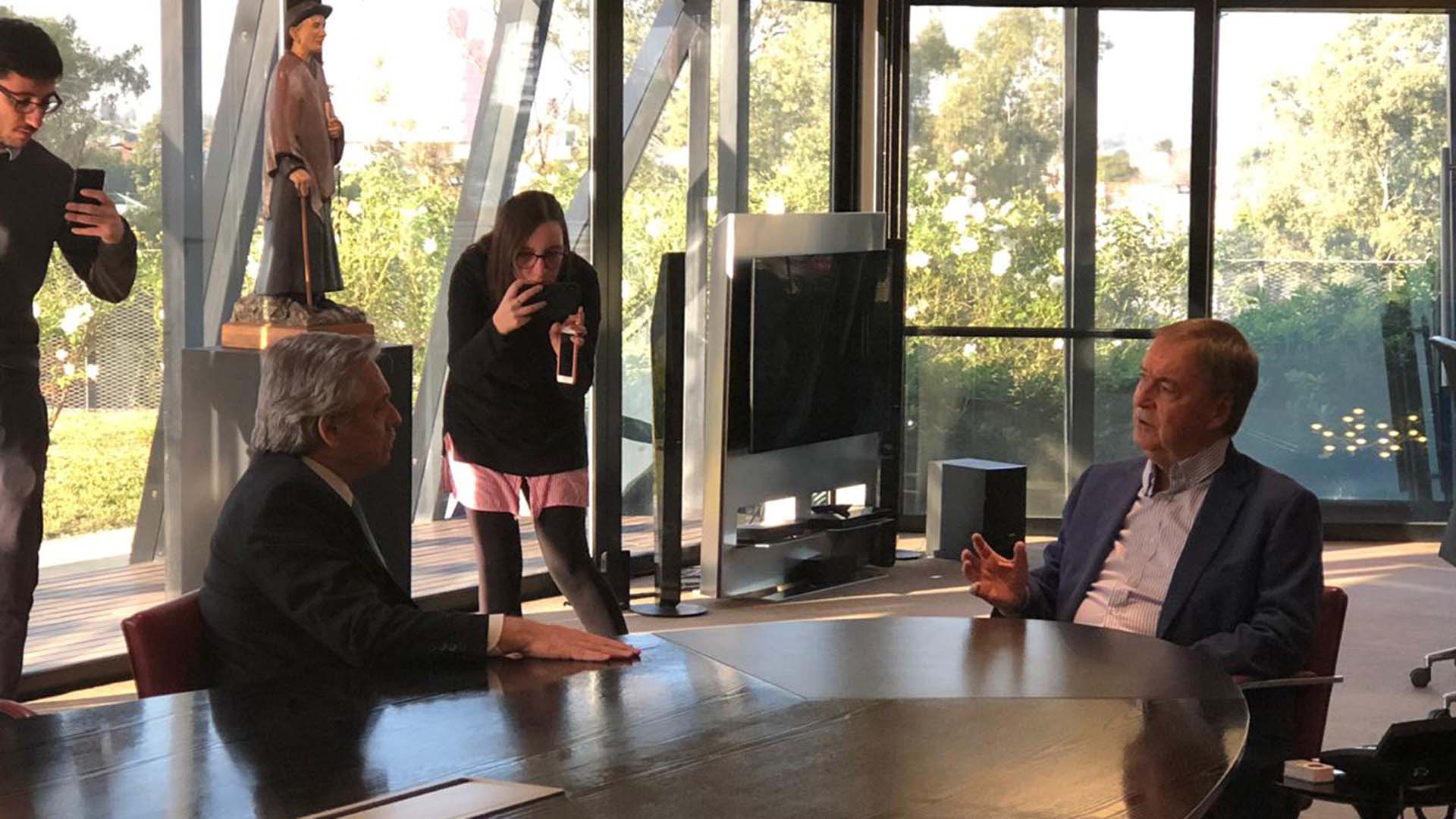 Alberto Fernández se reunió varias veces con Juan Schiaretti en Córdoba