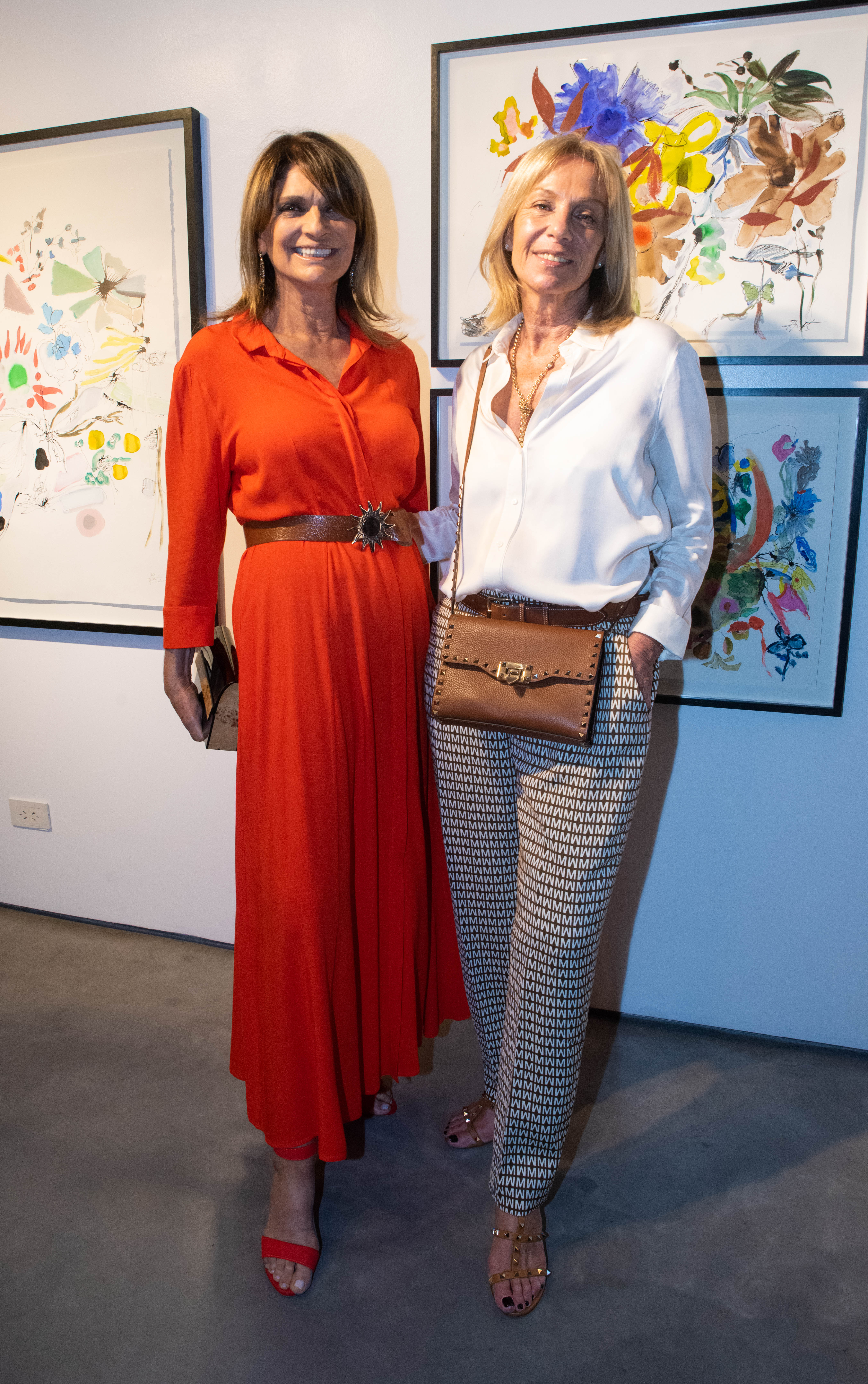 Teresa Calandra y Amelia Saban