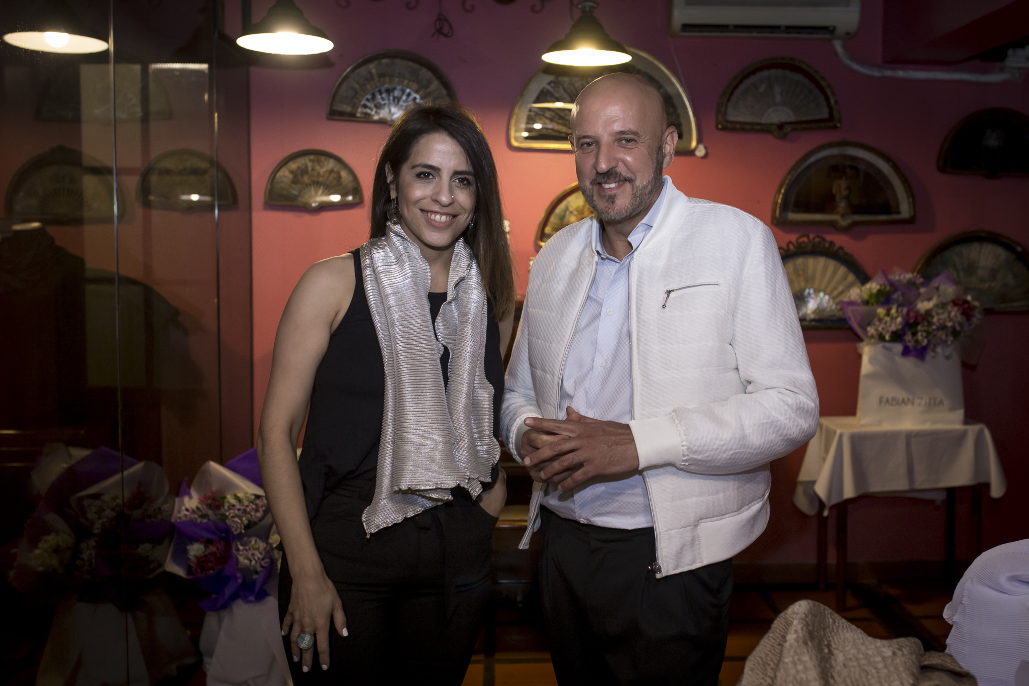 La Diputada Nacional Victoria Donda y el Diseñador Fabian Zitta