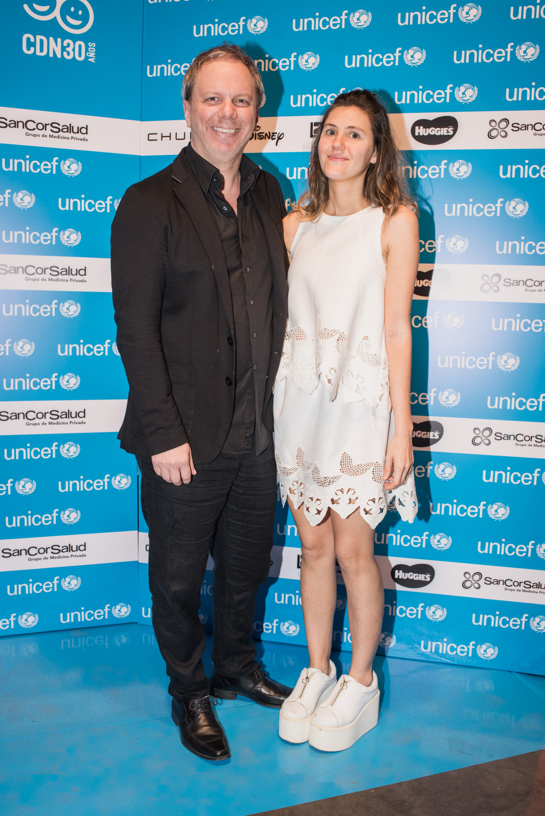 El caricaturista Nik /// Fotos: Gentileza UNICEF