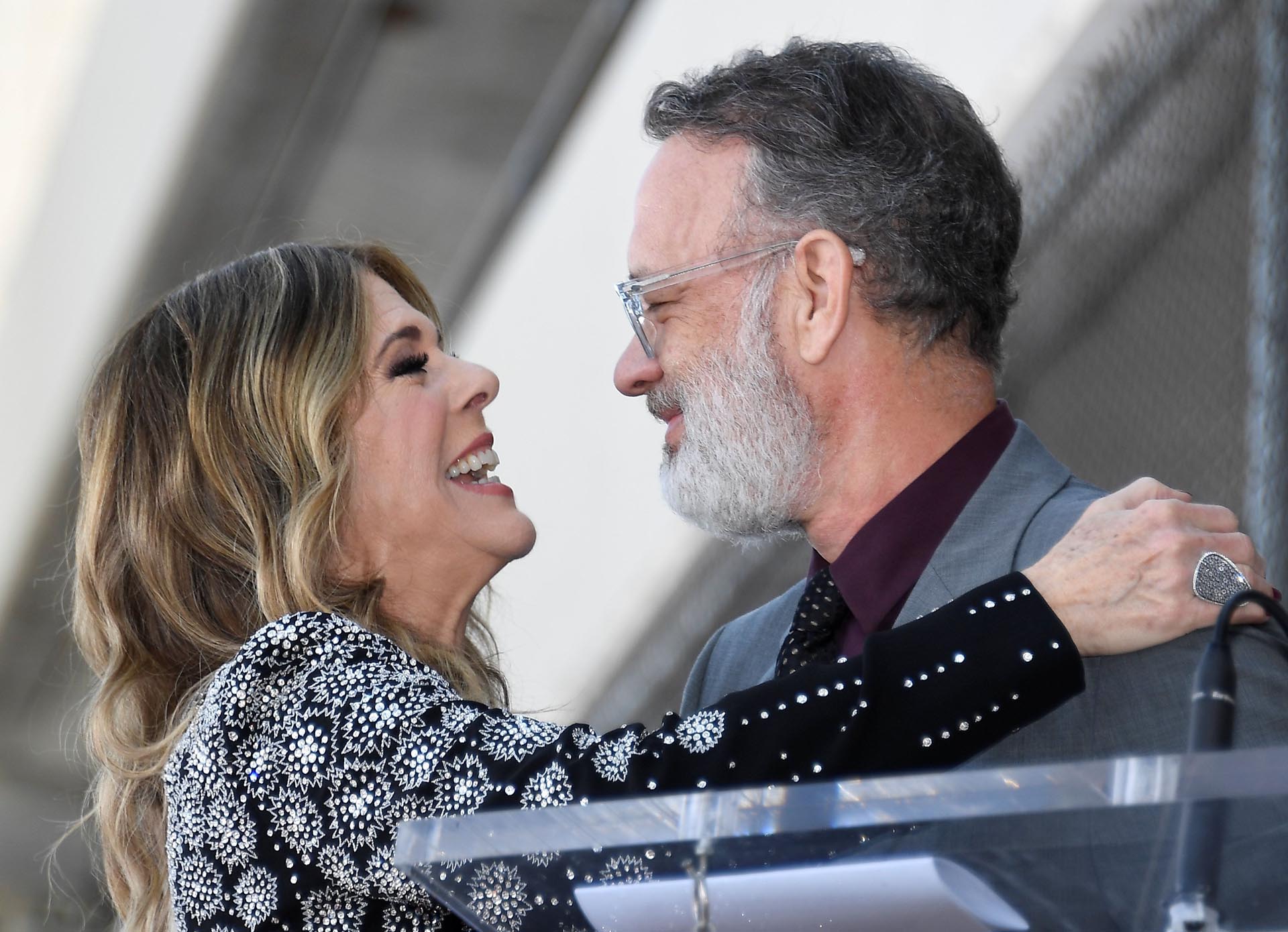 Rita Wilson y Tom Hanks, 32 años de amor (REUTERS/Kevork Djansezian)