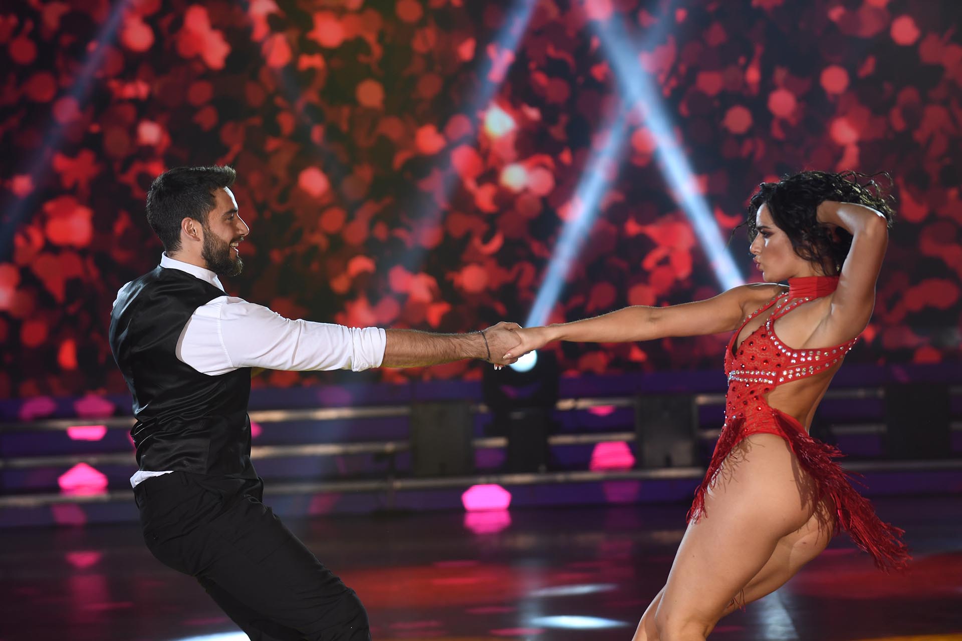 Nicolás Occhiato y Flor Jazmín Peña en el ritmo Jive (Foto: Negro Luengo / LaFlia)