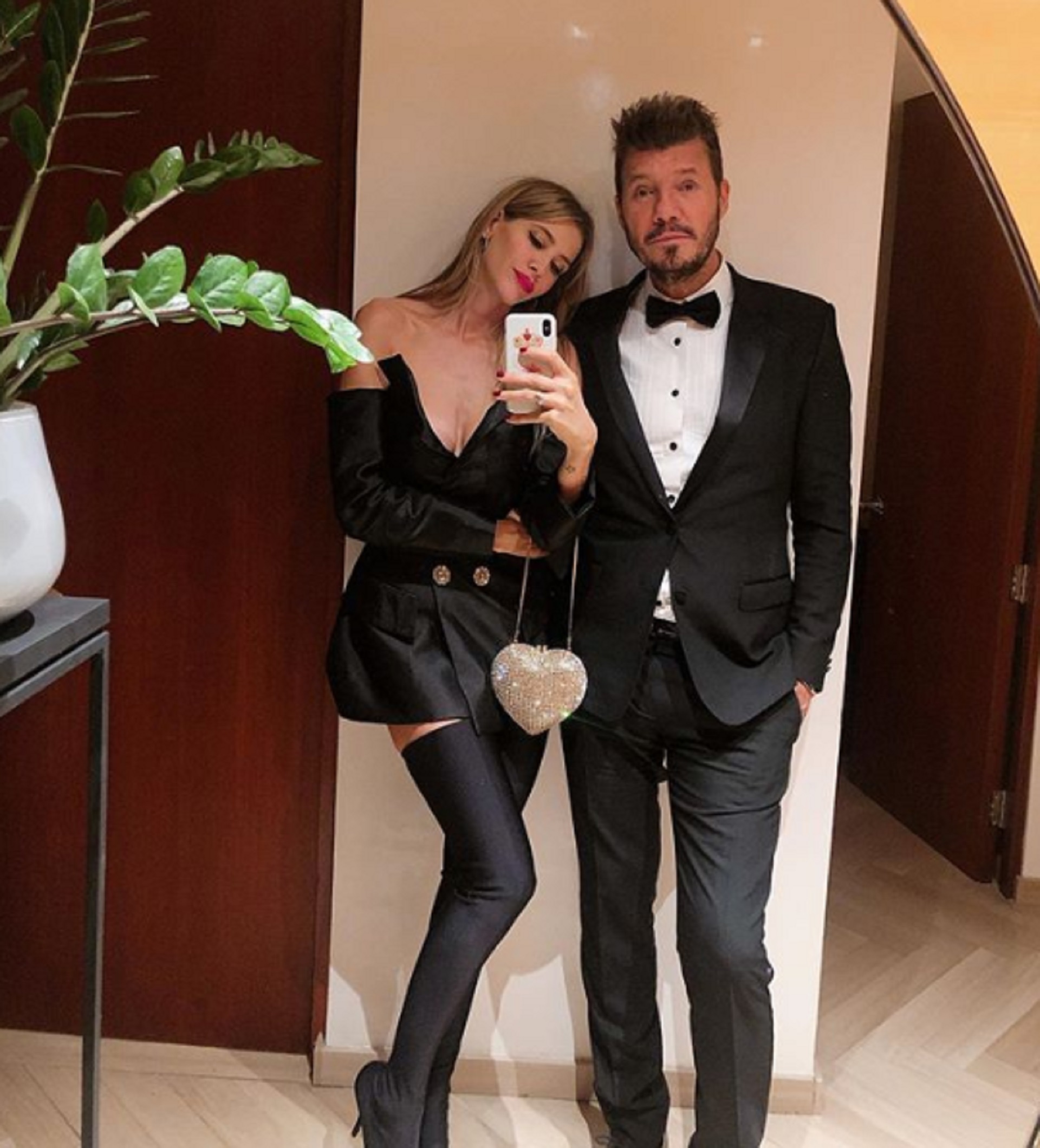 El look de Guillermina Valdes y Marcelo Tinelli en Barcelona. Juntos fueron a ver el nuevo show del Cirque Du Soleil, acompañados por su pequeño Lolo (Foto: IG/Guillermina Valdes)