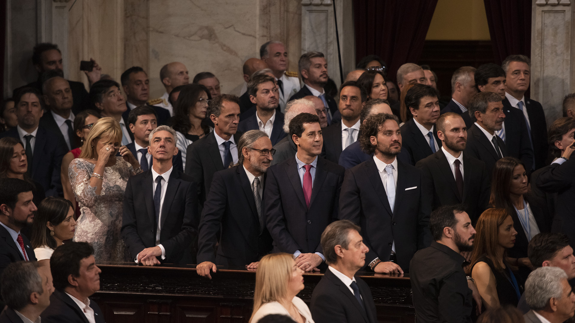El gabinete de Alberto Fernández en el Congreso