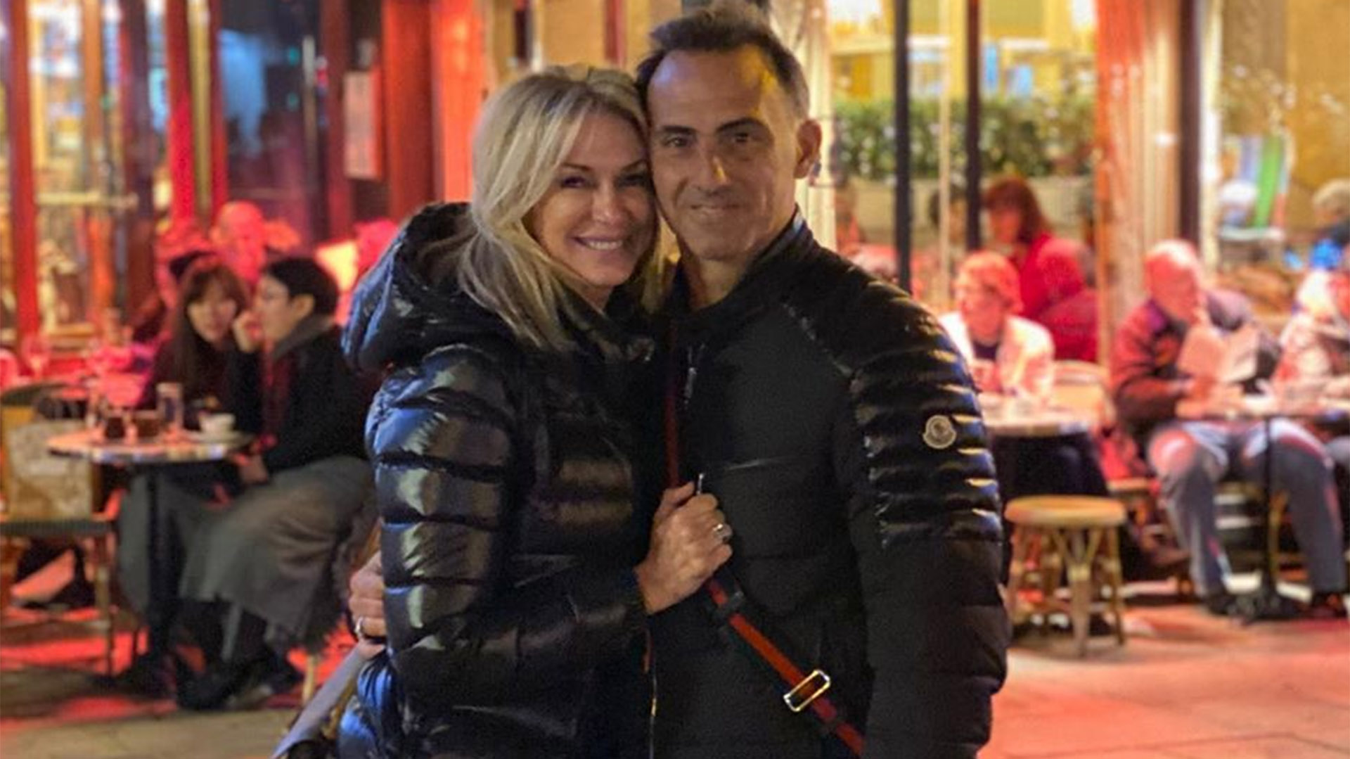 Hoy, como ayer: Yanina y Diego Latorre, juntos en Inglaterra (Fotos: Instagram)