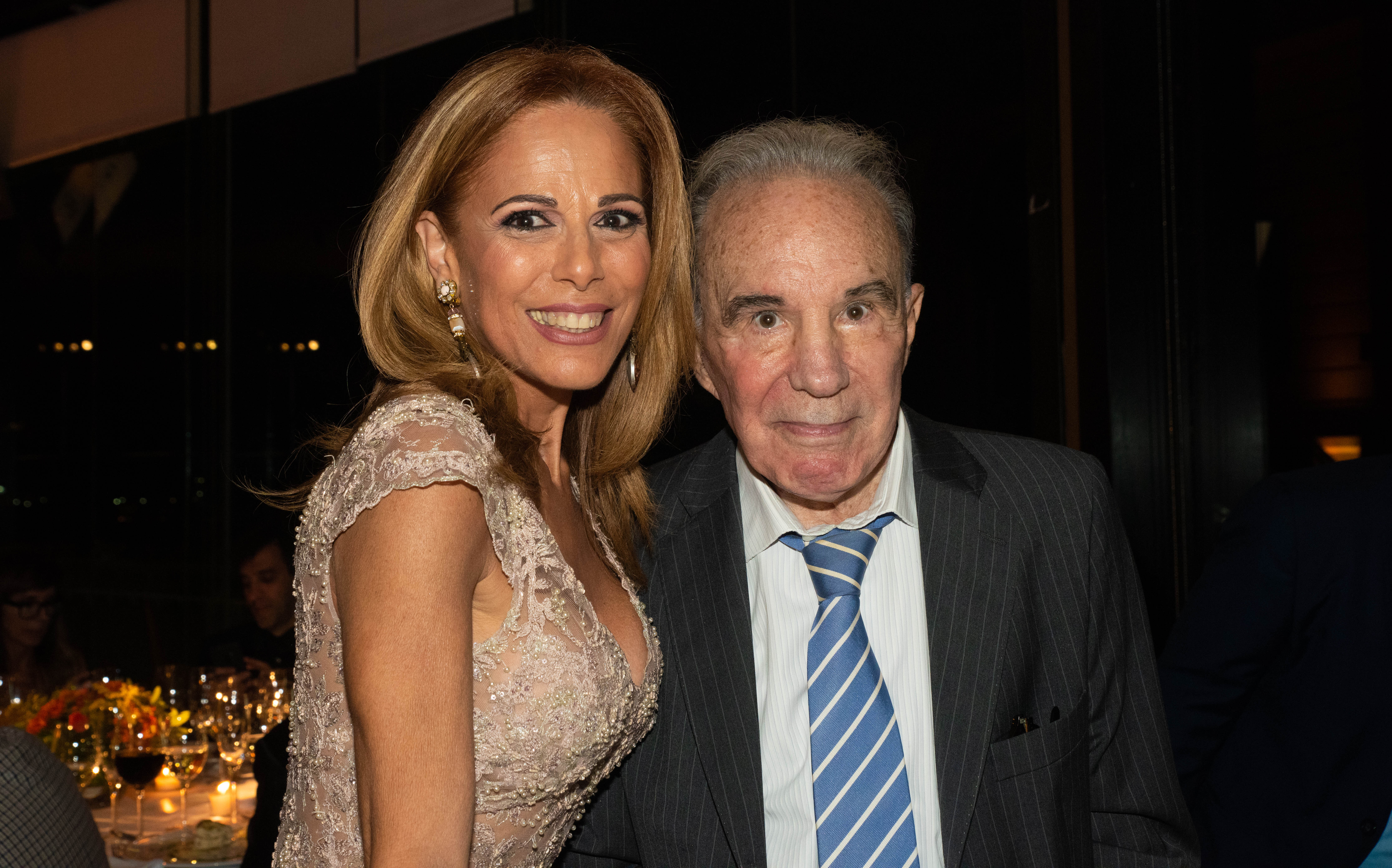 Iliana Calabró y el Dr Alfredo Cahe