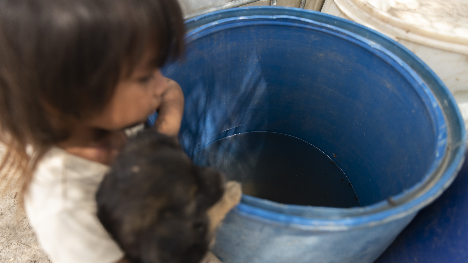 El agua potables es uno de los principales problemas de las comunidades wichí en Salta (Adrián Escandar)