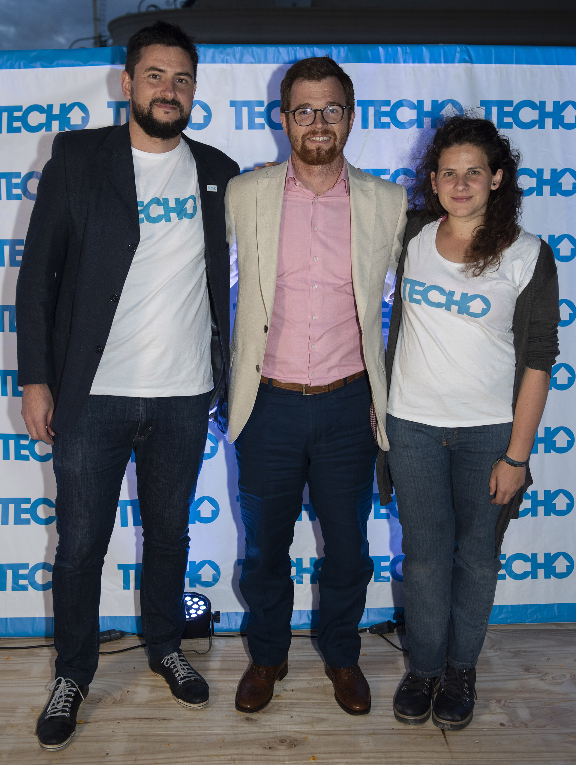 El diputado Nicolás Massot. La organización social TECHO presentó un nuevo modelo de vivienda, para las familias que viven en los asentamientos, en el marco de su 12ª cena anual, en el Hipódromo de Palermo