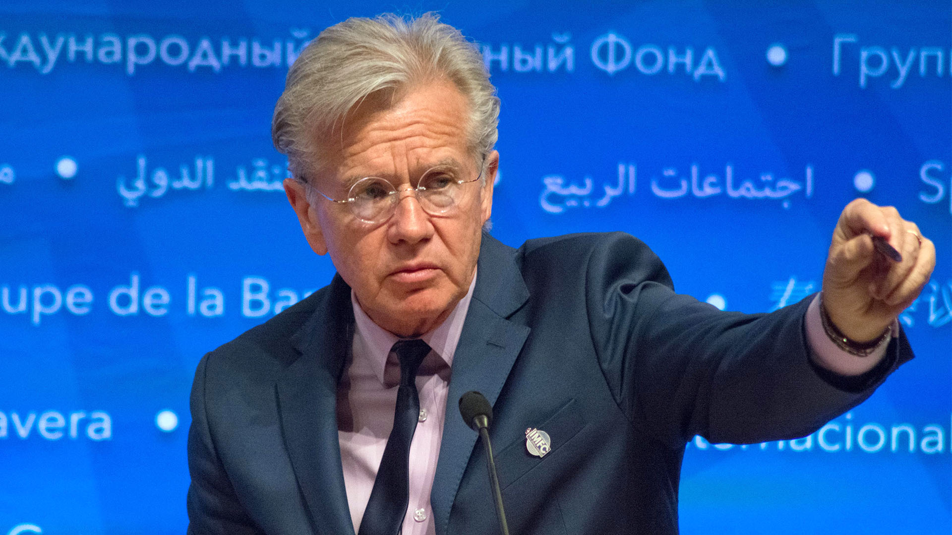 El vocero del FMI, Gerry Rice, se refirió a las declaraciones de la vicepresidenta Cristina Kirchner y a la misión en Buenos Aires