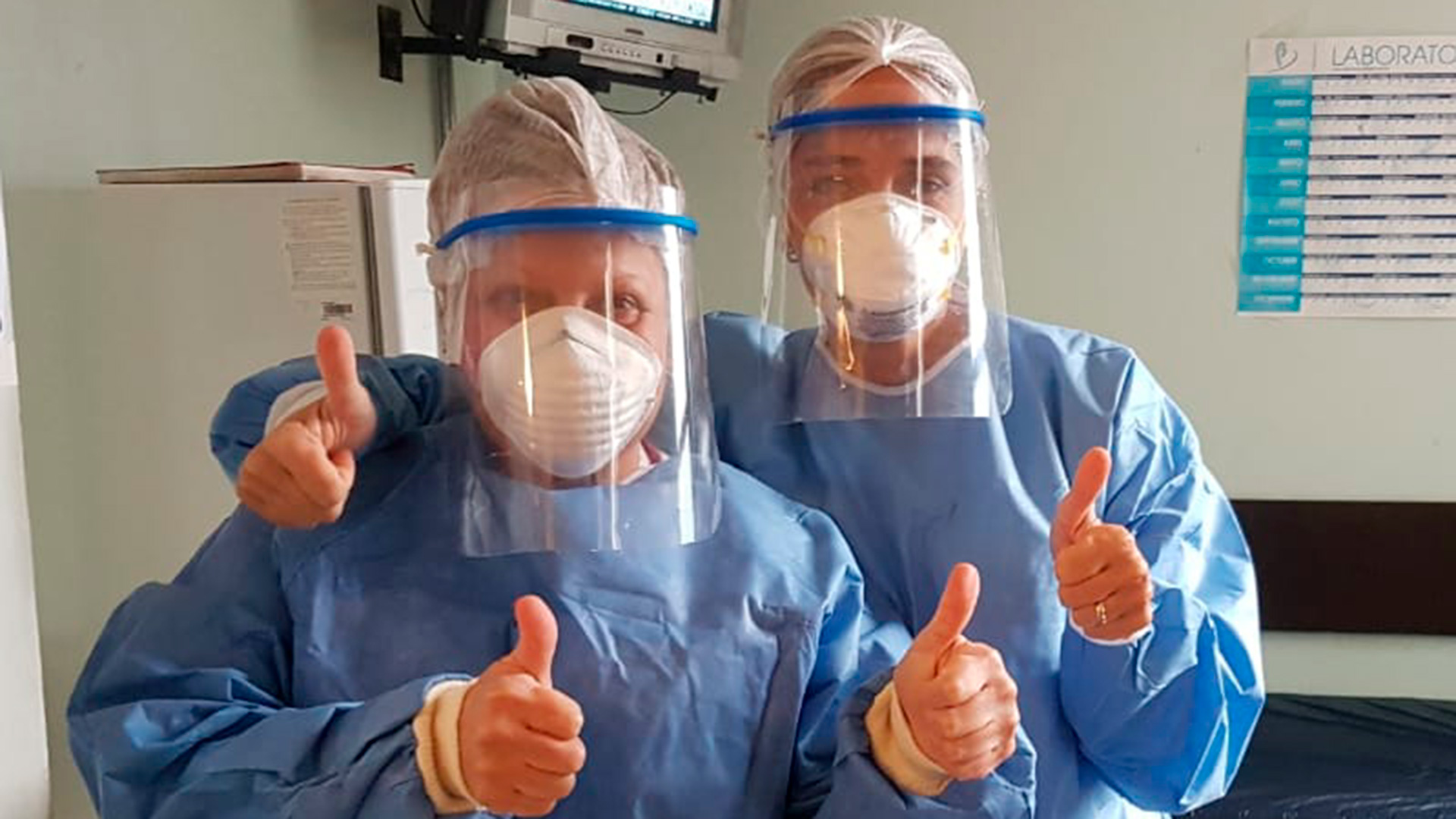 Hasta la primera semana de abril, los profesionales que encabezan el proyecto llevan entregadas 3095 máscaras a personal de salud y tienen pendientes de entrega alrededor de 2.000 unidades