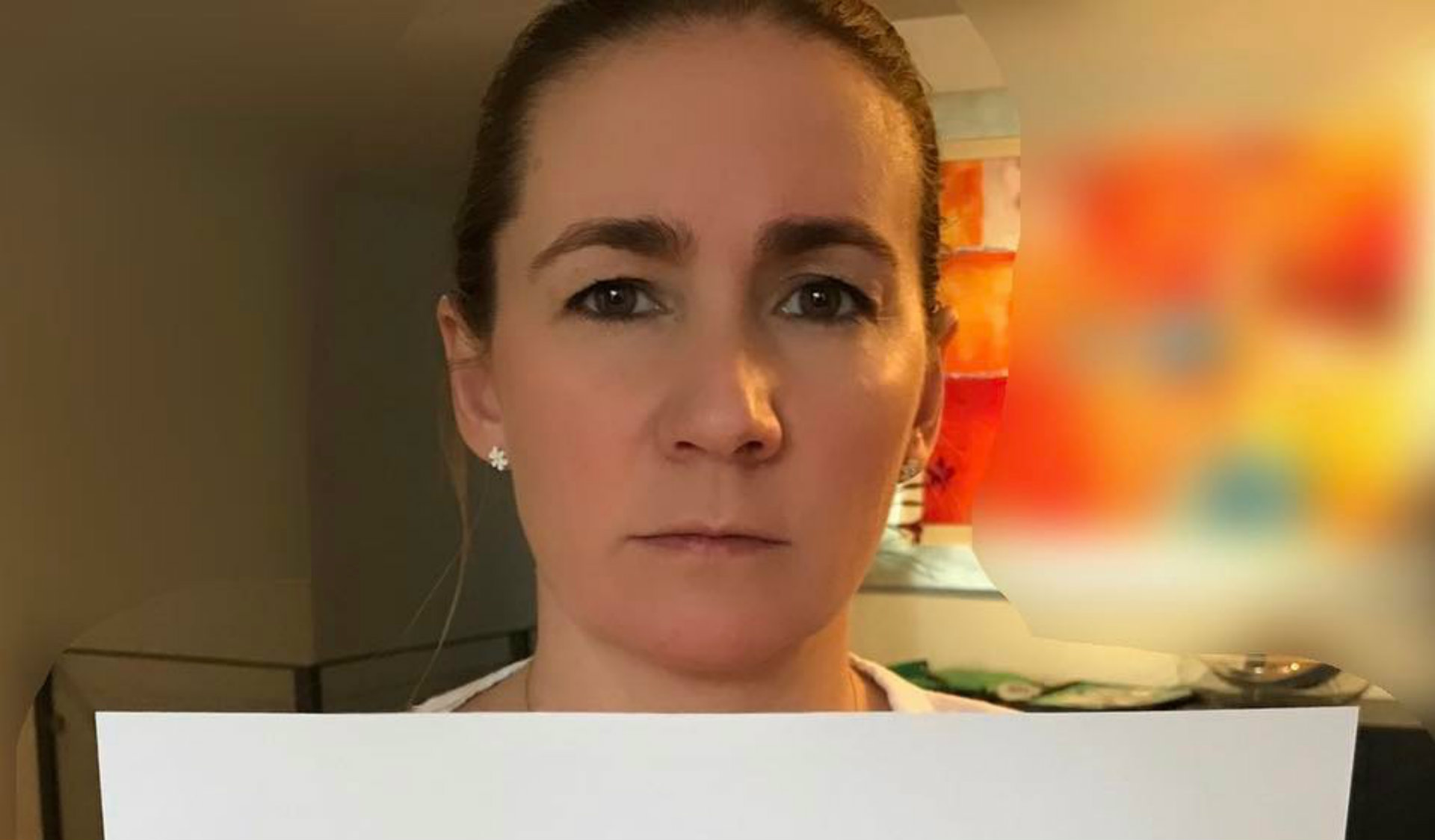 Hegyi habló del asalto en su cuenta de Twitter (IG maggiehegyi)