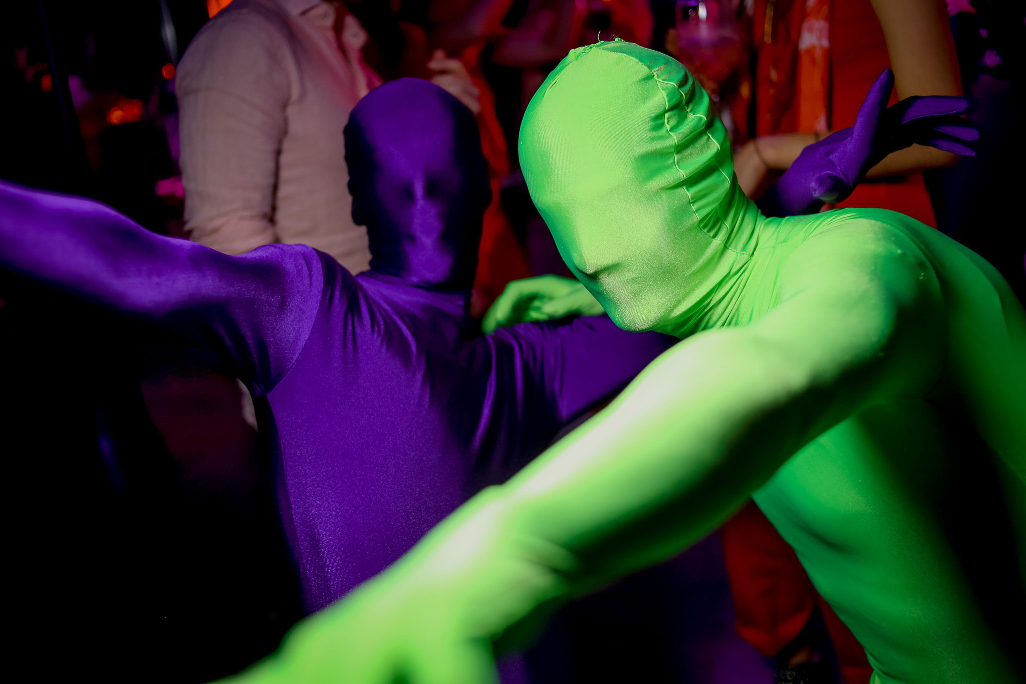 Bajo la música de Dj Set Juani Laborda y un saxofonista que tocó en vivo, los asistentes bailaron hasta pasadas las 4 de la madrugada, en la sede de Amigos del Bellas Artes y en el restaurant lindero
