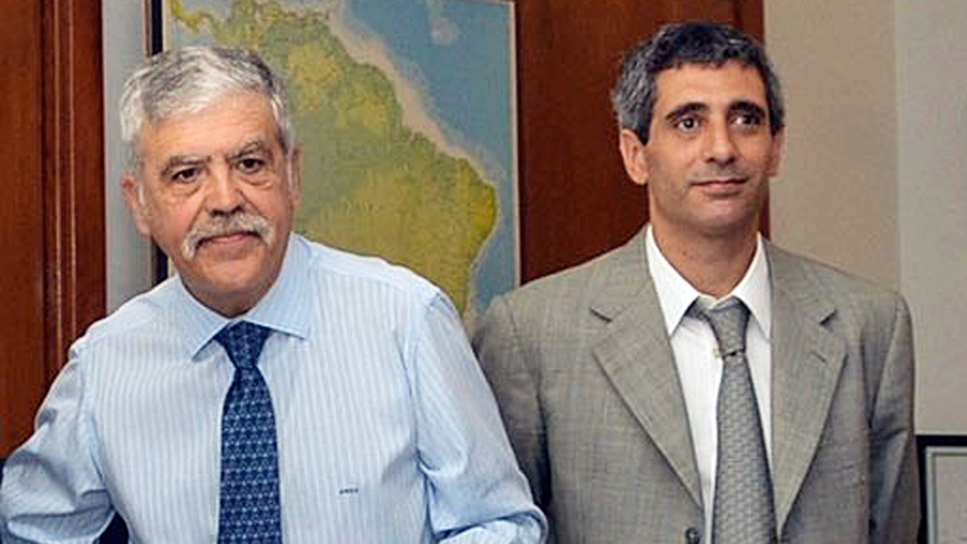 Julio de Vido y Roberto Baratta