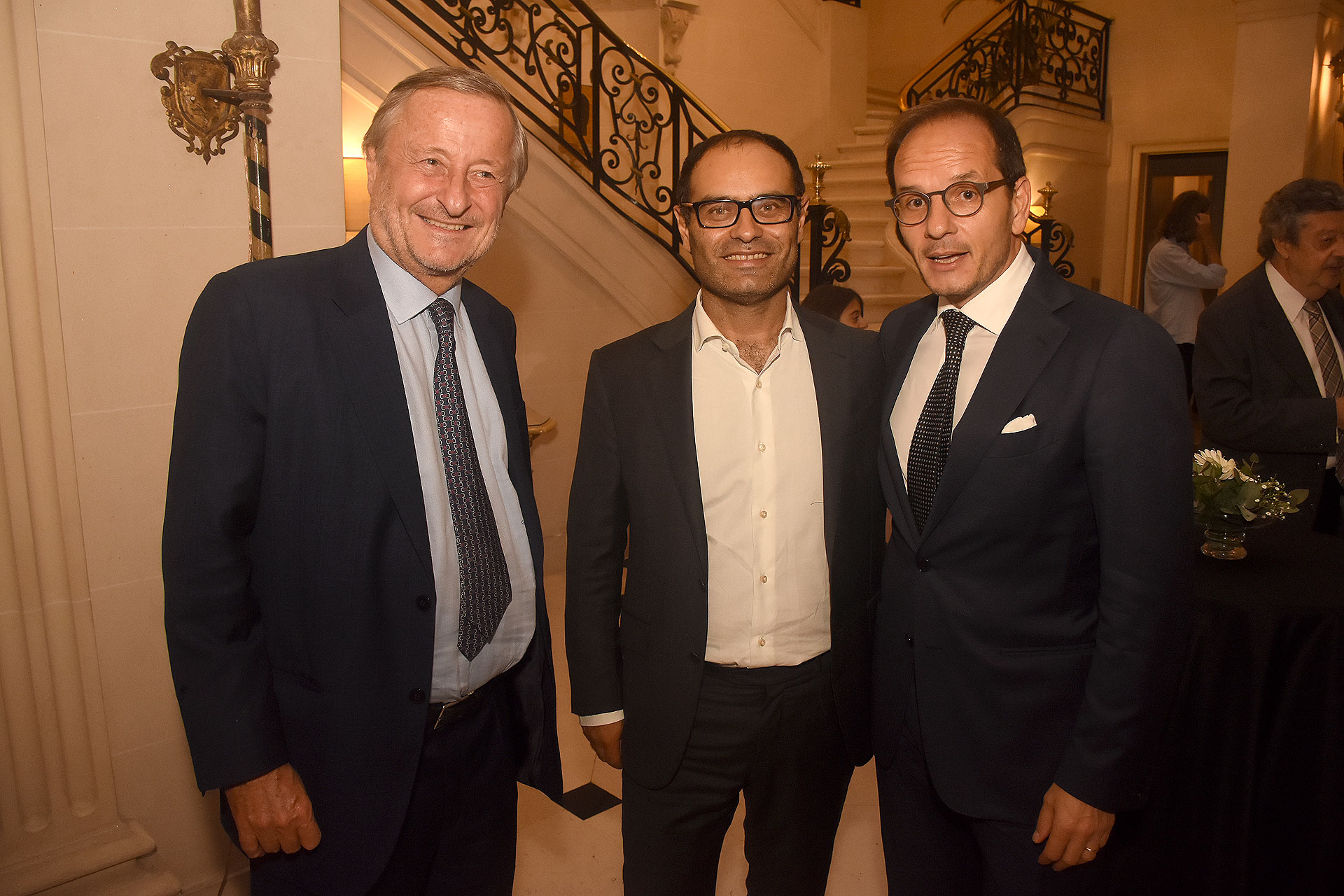 Cristiano Rattazzi, Claudio Manzo y Giuseppe Manzo