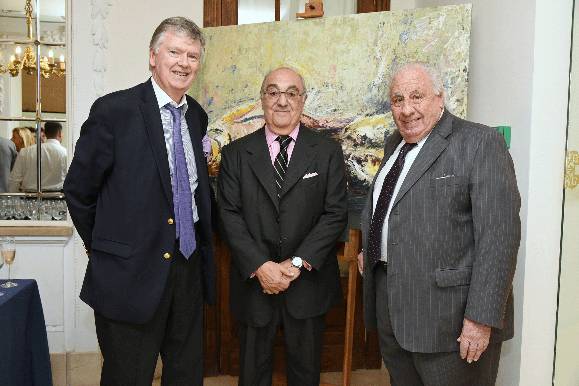 Guillermo Stanley, Jorge Aufiero y Eduardo De Zavalía